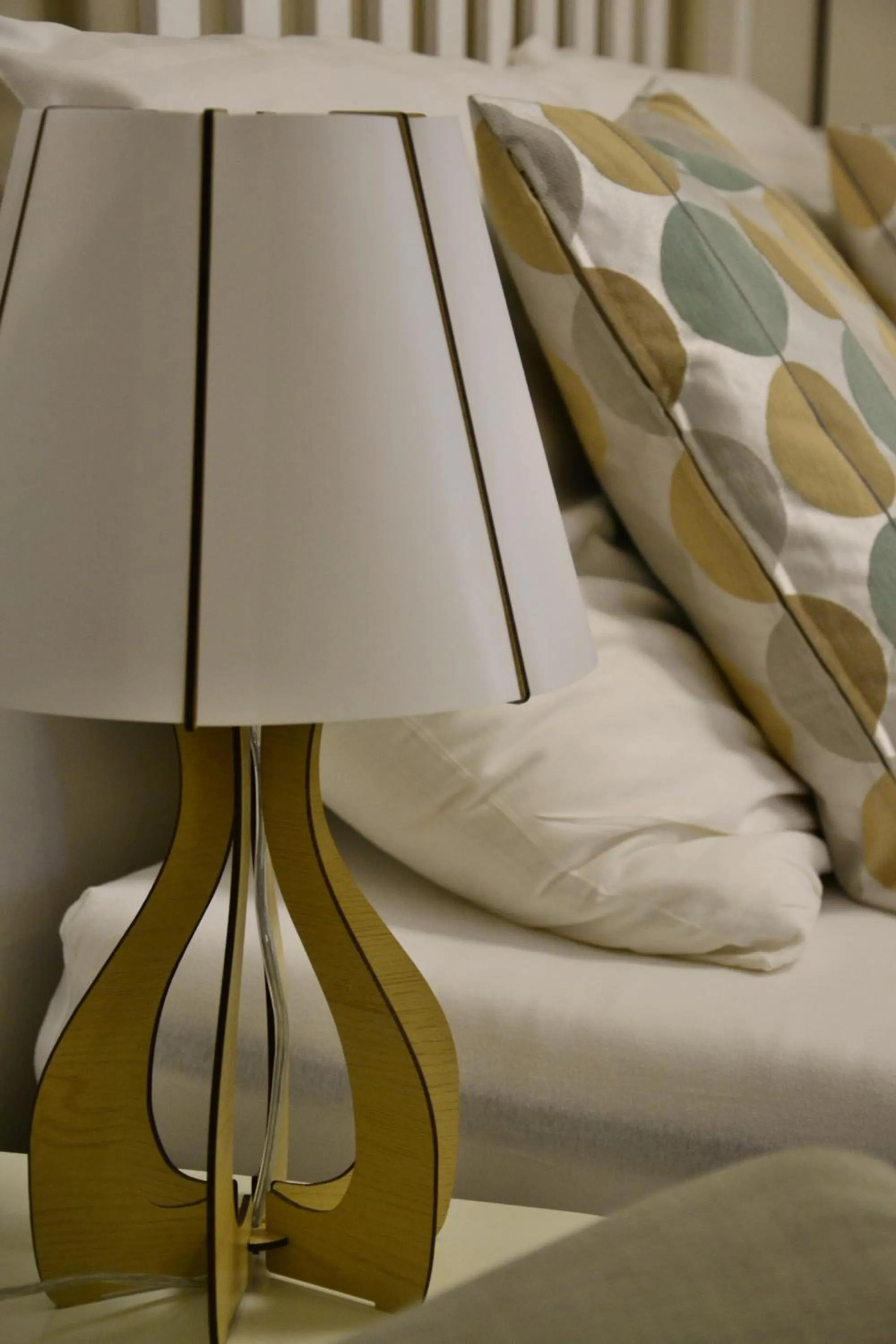 Decorative detail, Bed in Hotel Drnholec