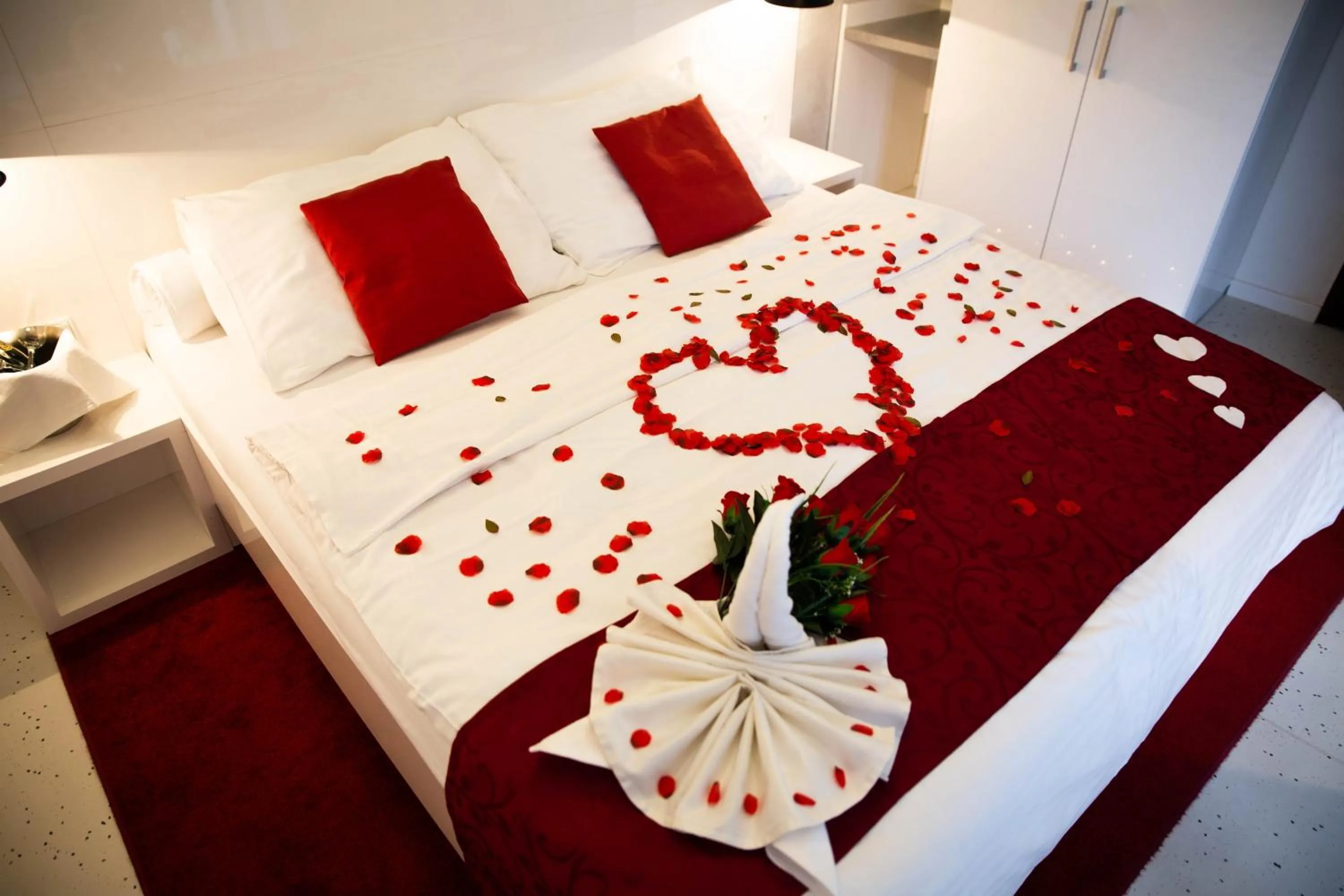 Bed in Hotel Drnholec