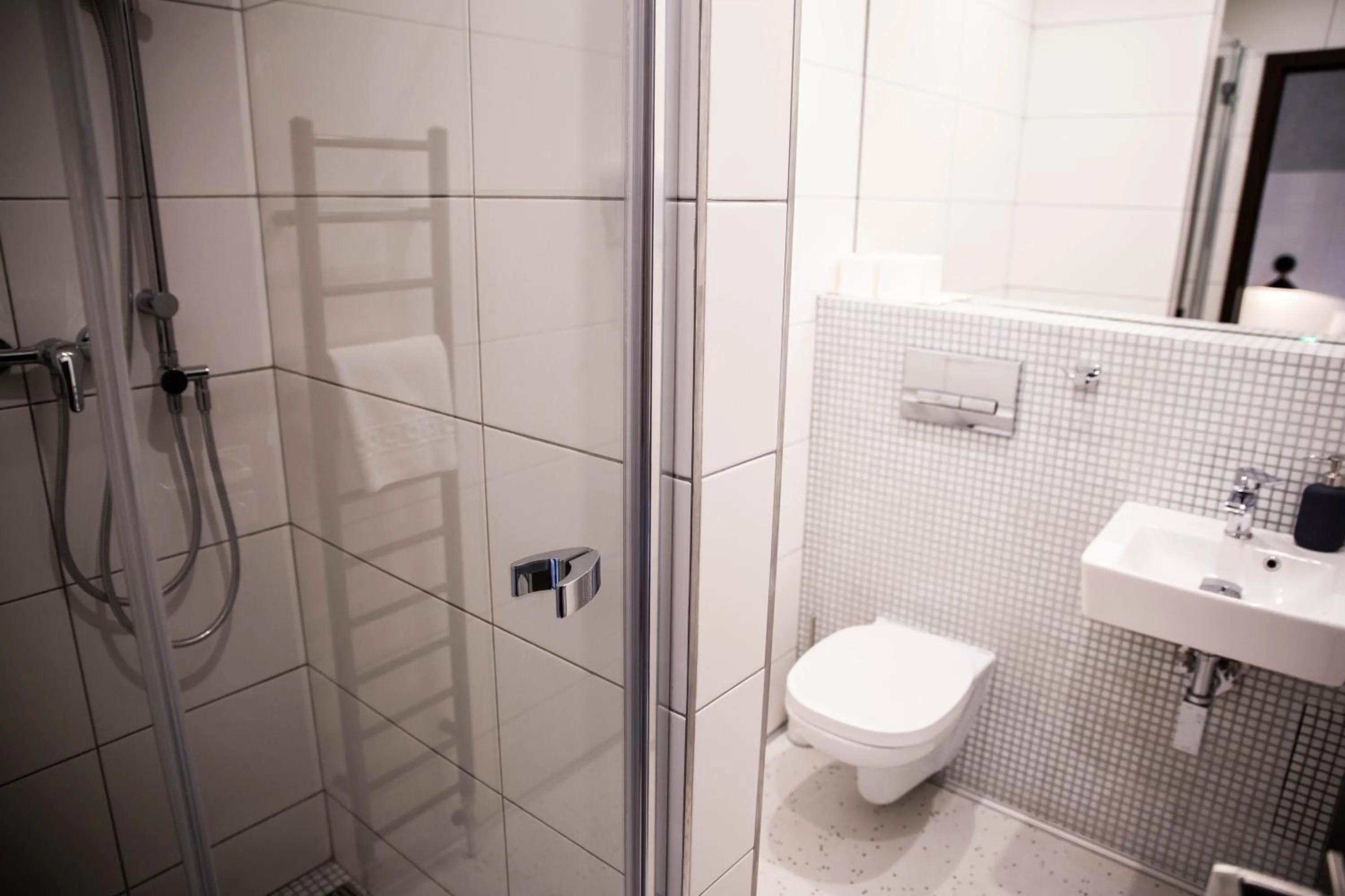 Bathroom in Hotel Drnholec