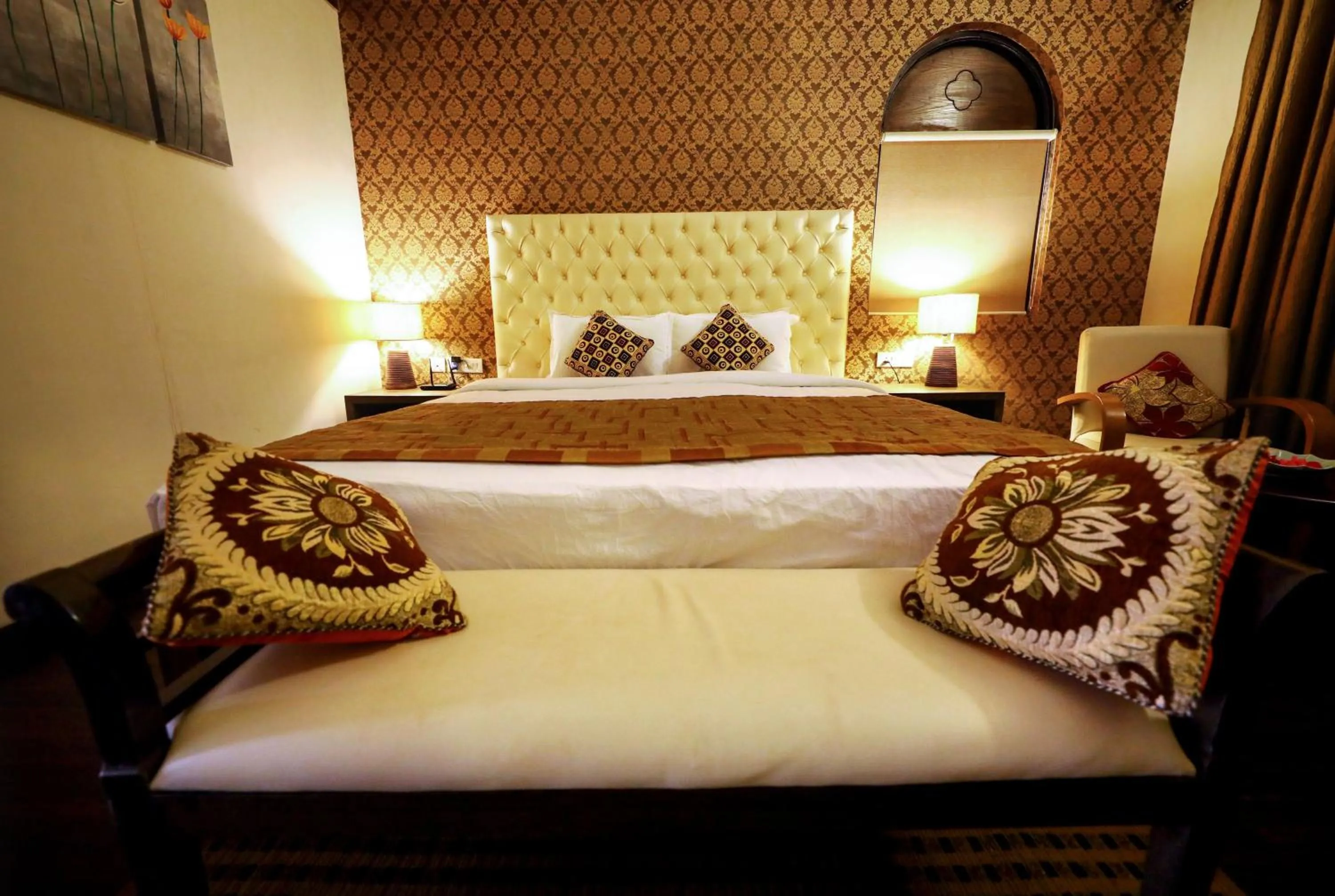 Photo of the whole room, Bed in Blue Ocean The Fern Resort & Spa Ganpatipule