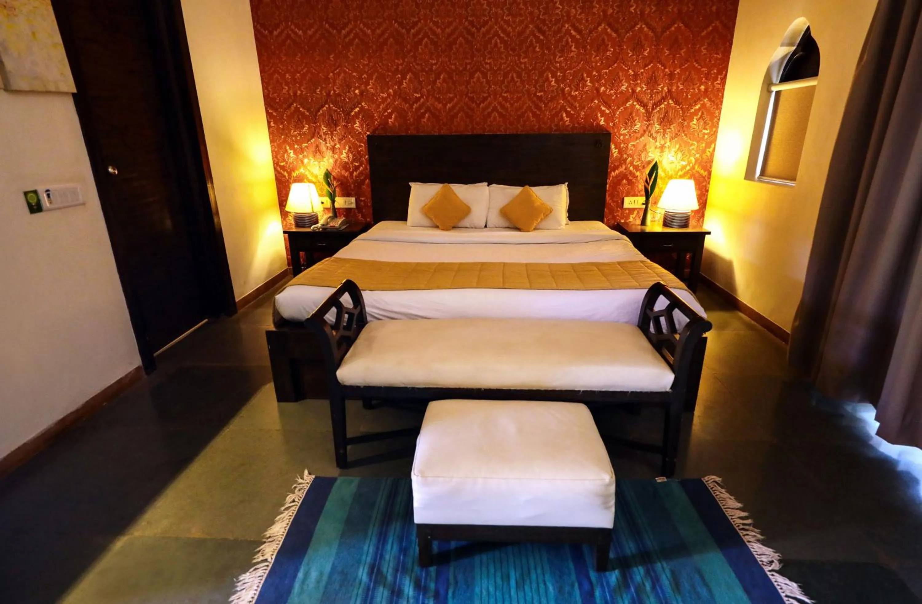 Photo of the whole room, Bed in Blue Ocean The Fern Resort & Spa Ganpatipule