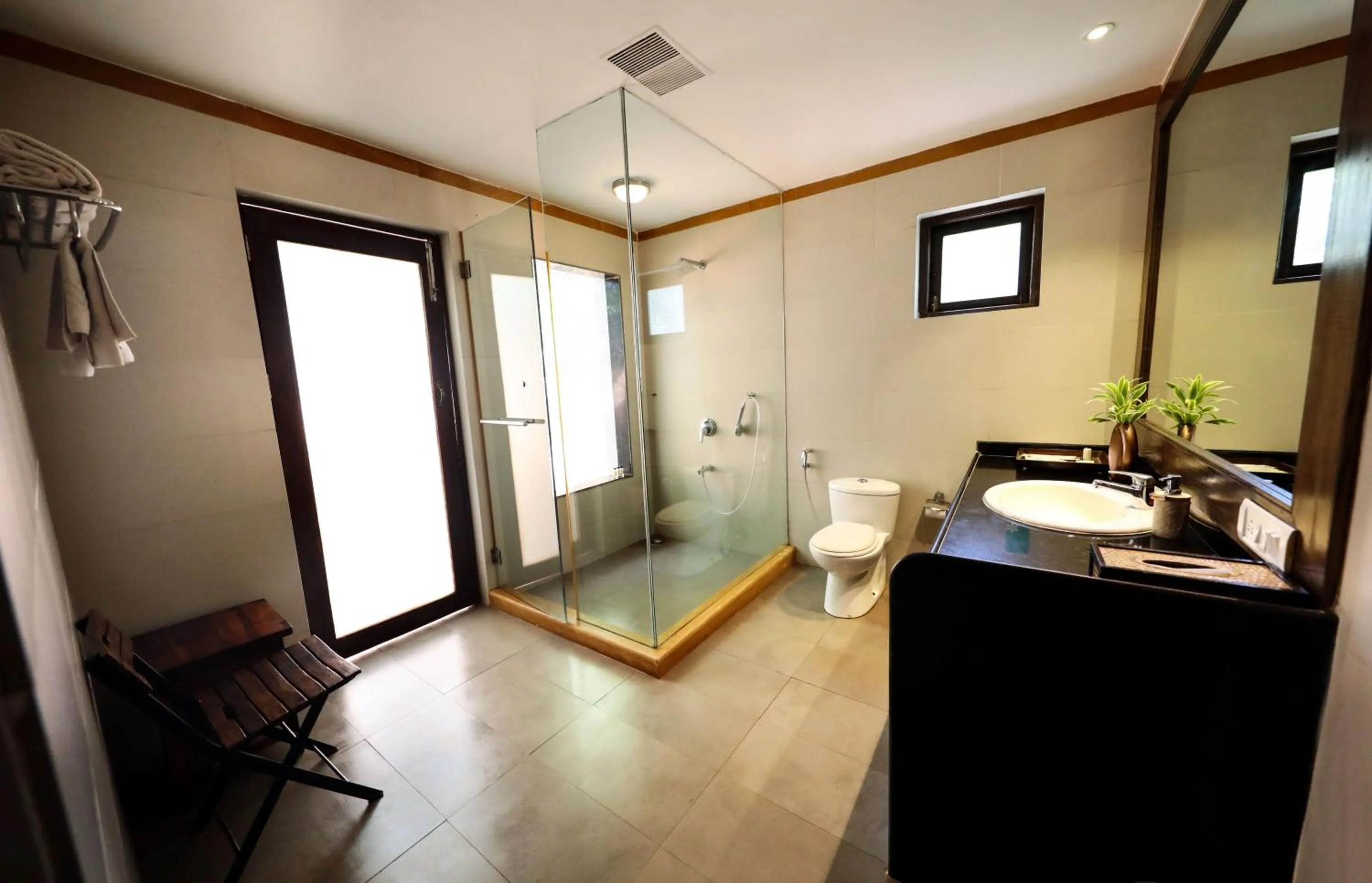 Shower in Blue Ocean The Fern Resort & Spa Ganpatipule