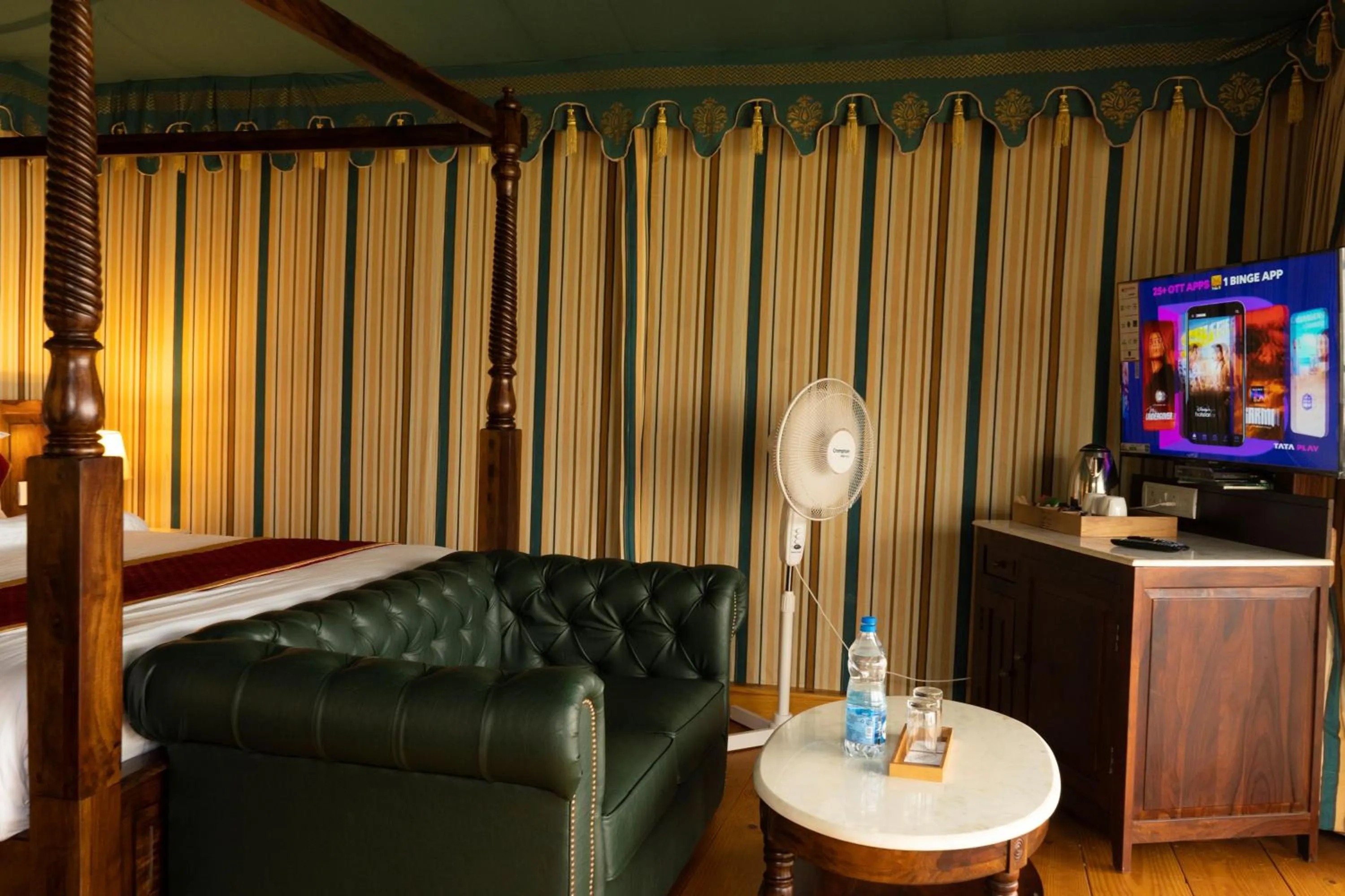 Seating area in Blue Ocean The Fern Resort & Spa Ganpatipule