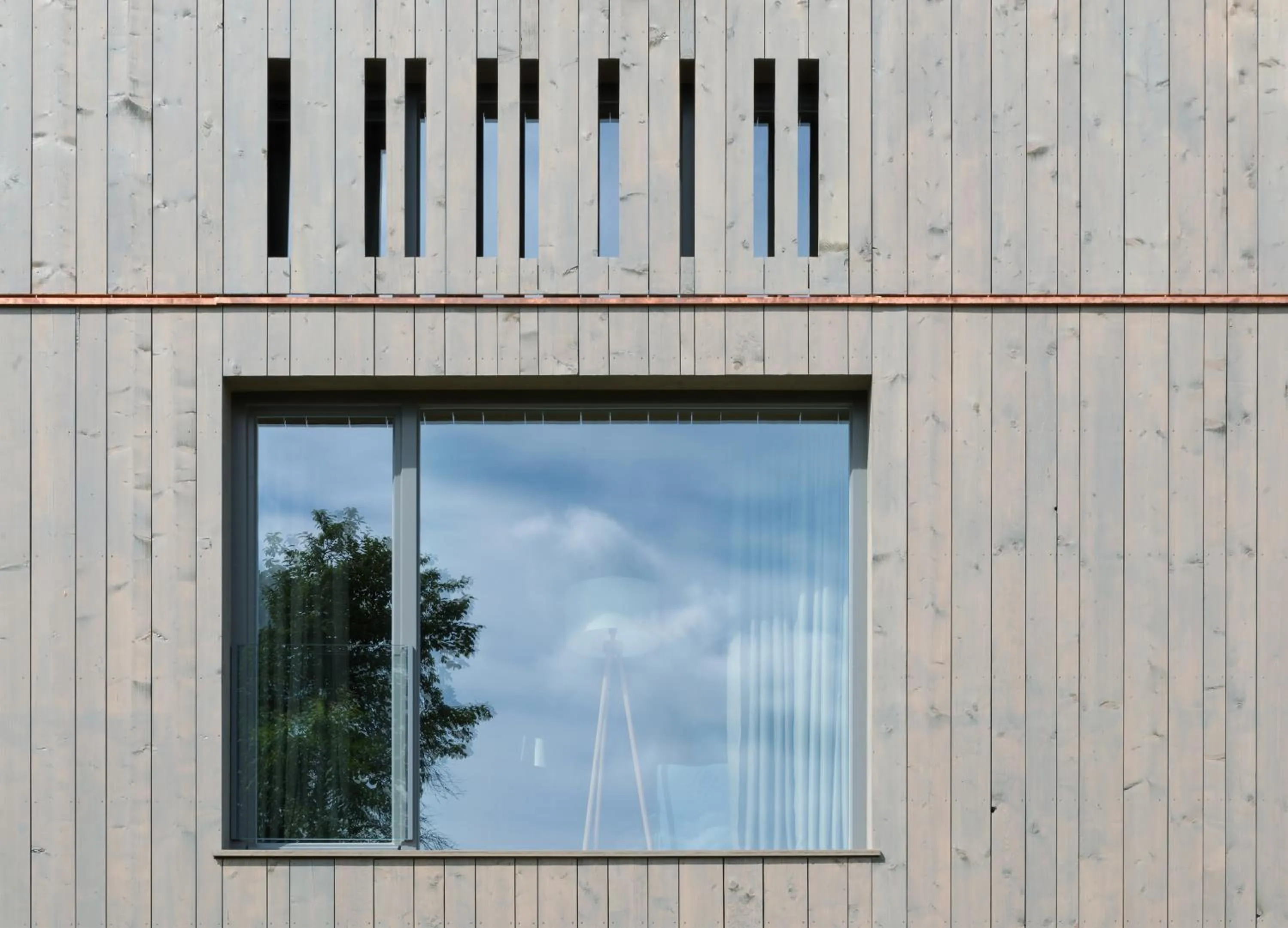 Facade/entrance in AlmRefugio