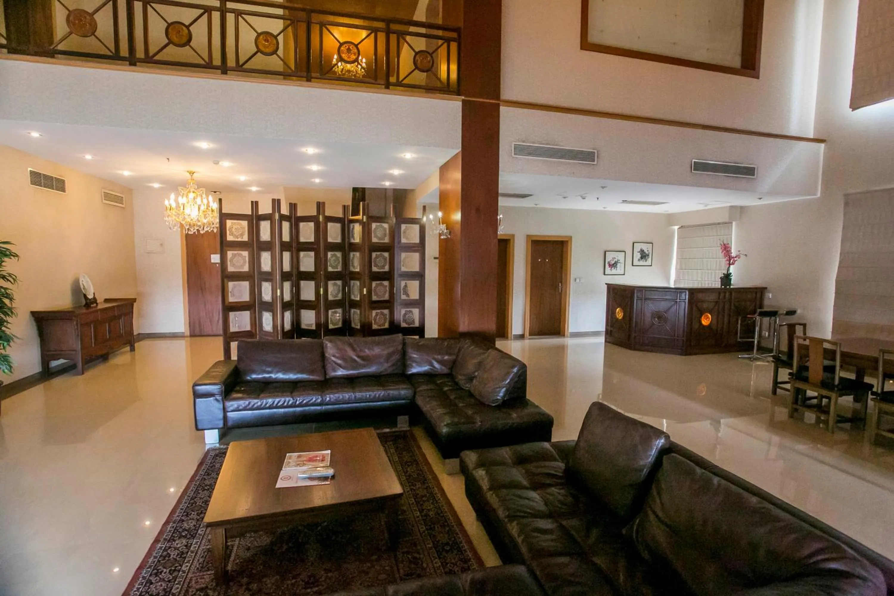 Lobby or reception in Lagos Oriental Hotel