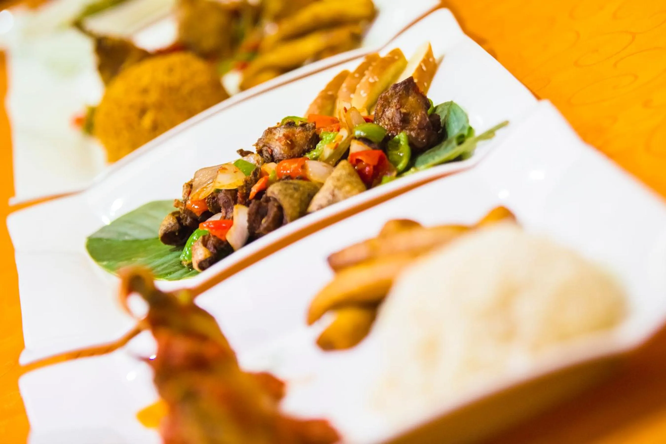 Food and drinks in Lagos Oriental Hotel