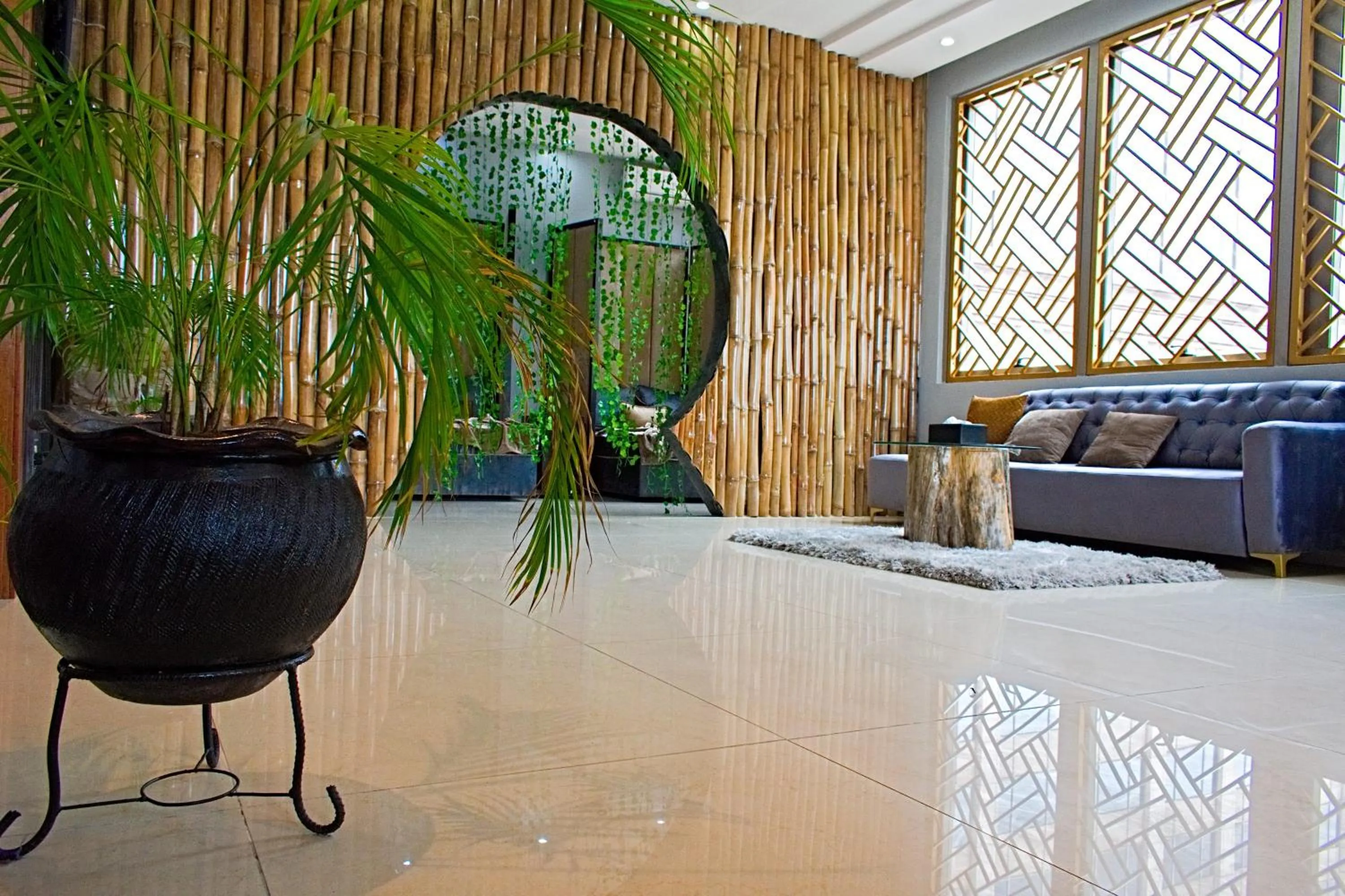 Living room in Lagos Oriental Hotel