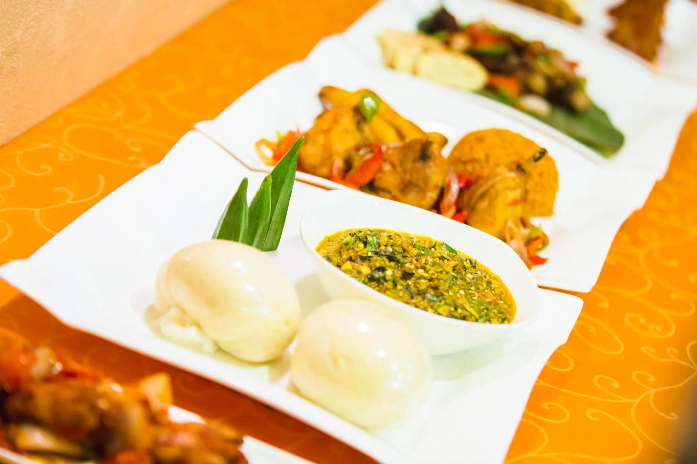 Food and drinks in Lagos Oriental Hotel