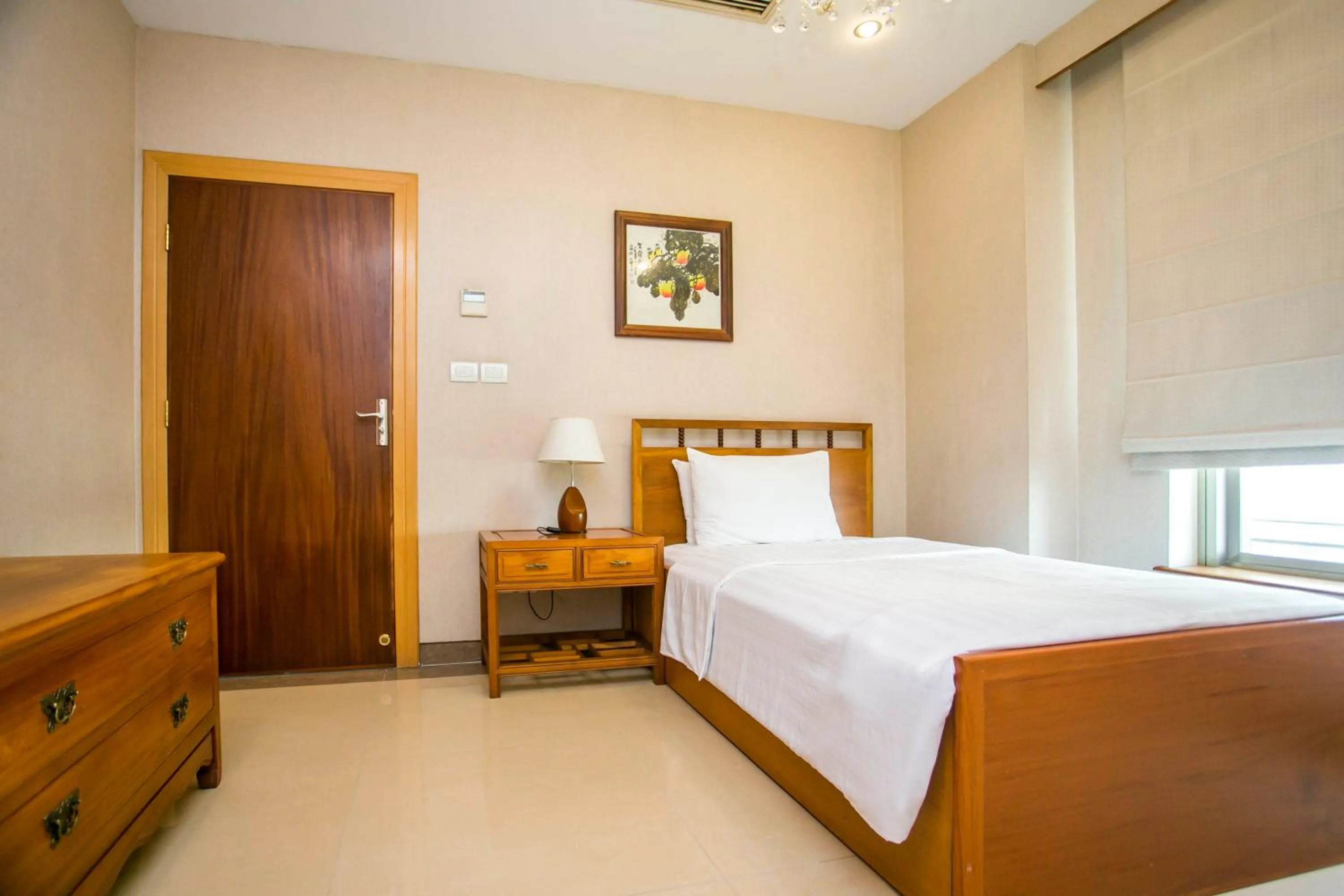 Bed in Lagos Oriental Hotel