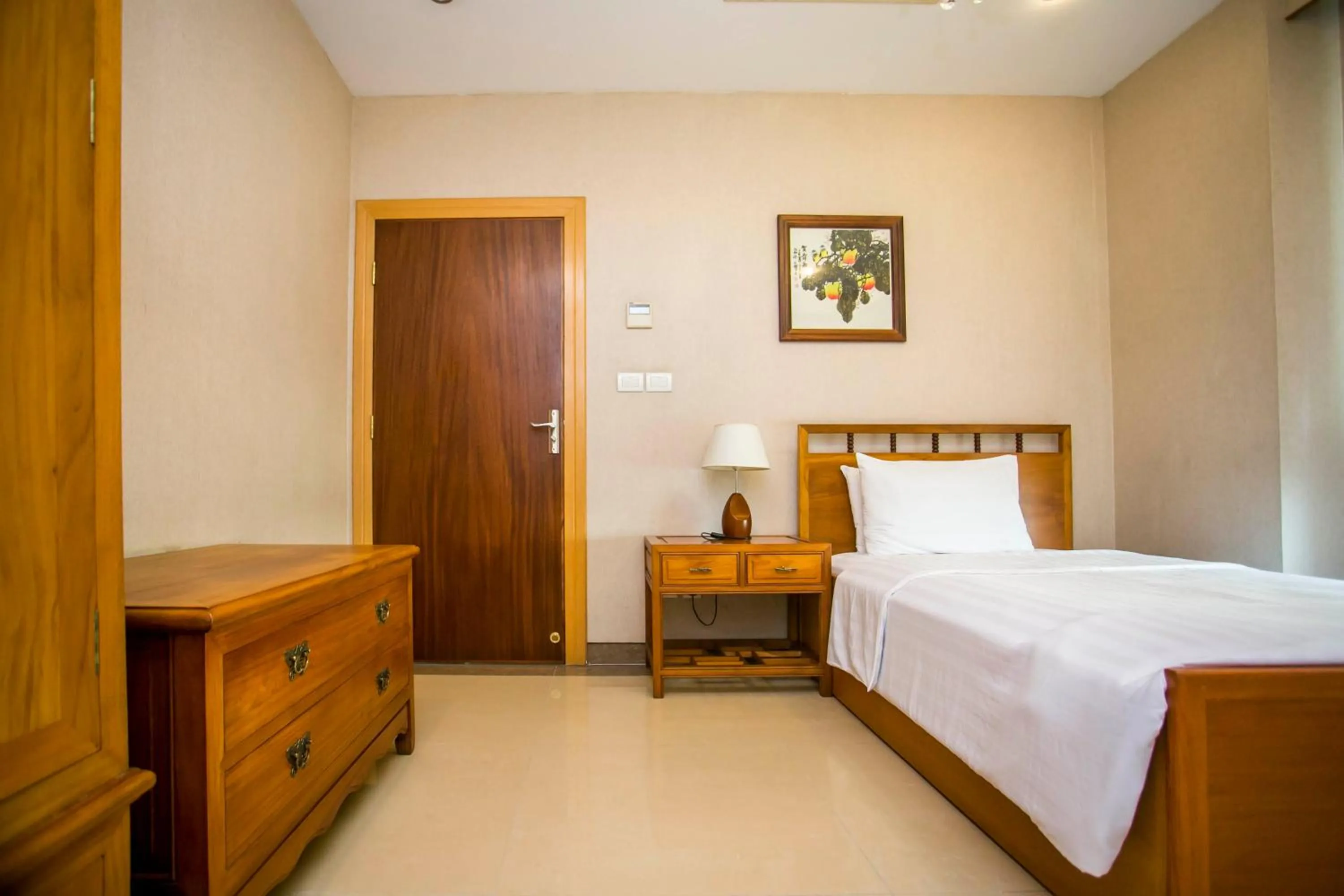 Bed in Lagos Oriental Hotel
