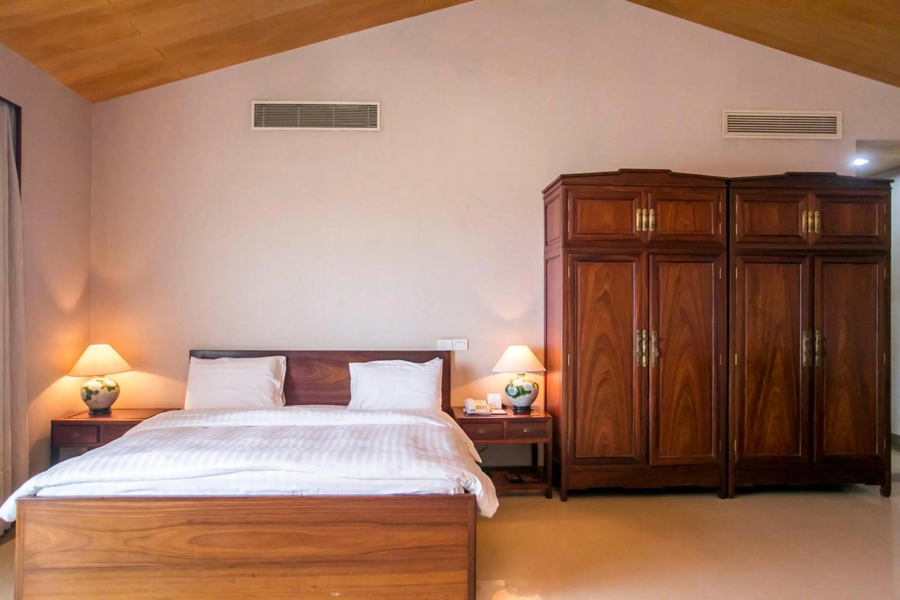 Bed in Lagos Oriental Hotel