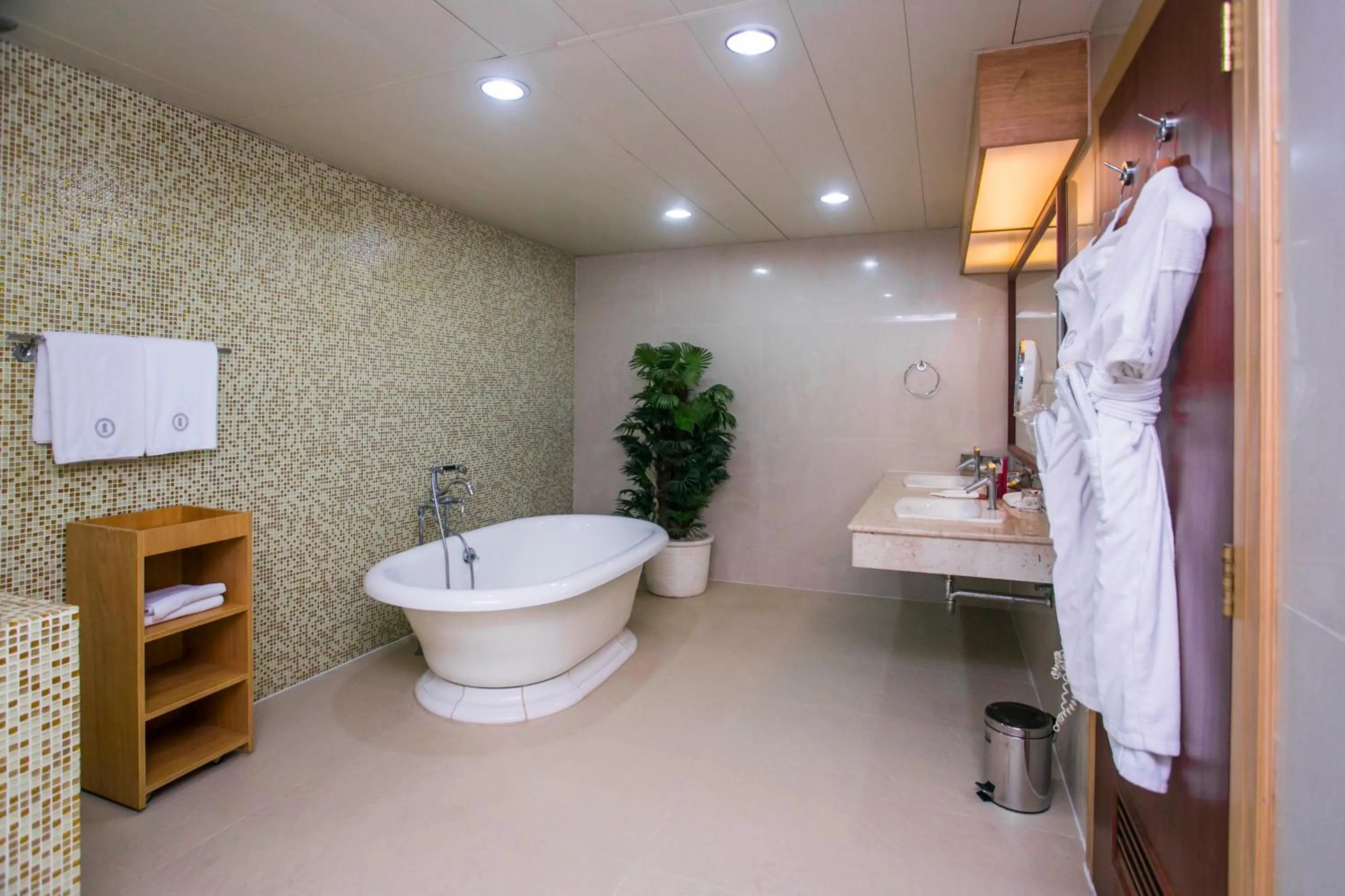 Shower in Lagos Oriental Hotel