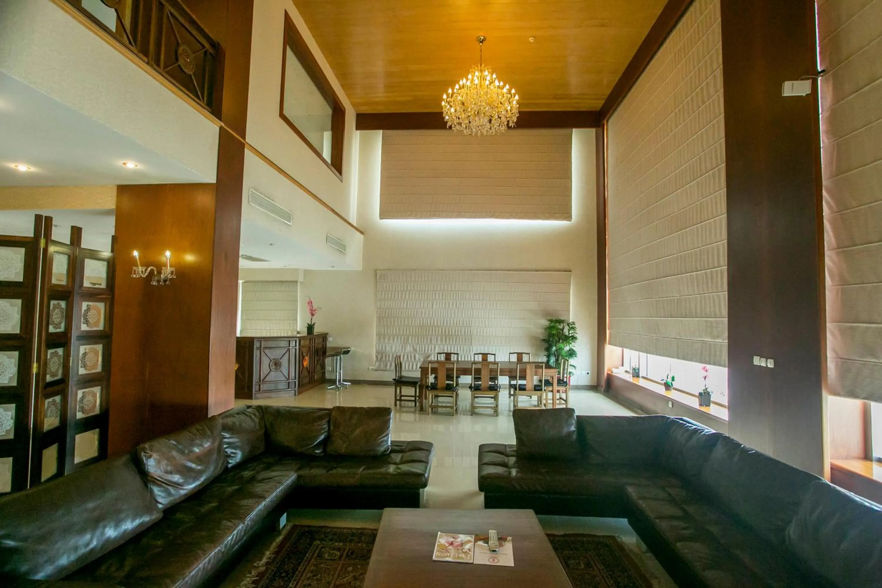 Seating area in Lagos Oriental Hotel