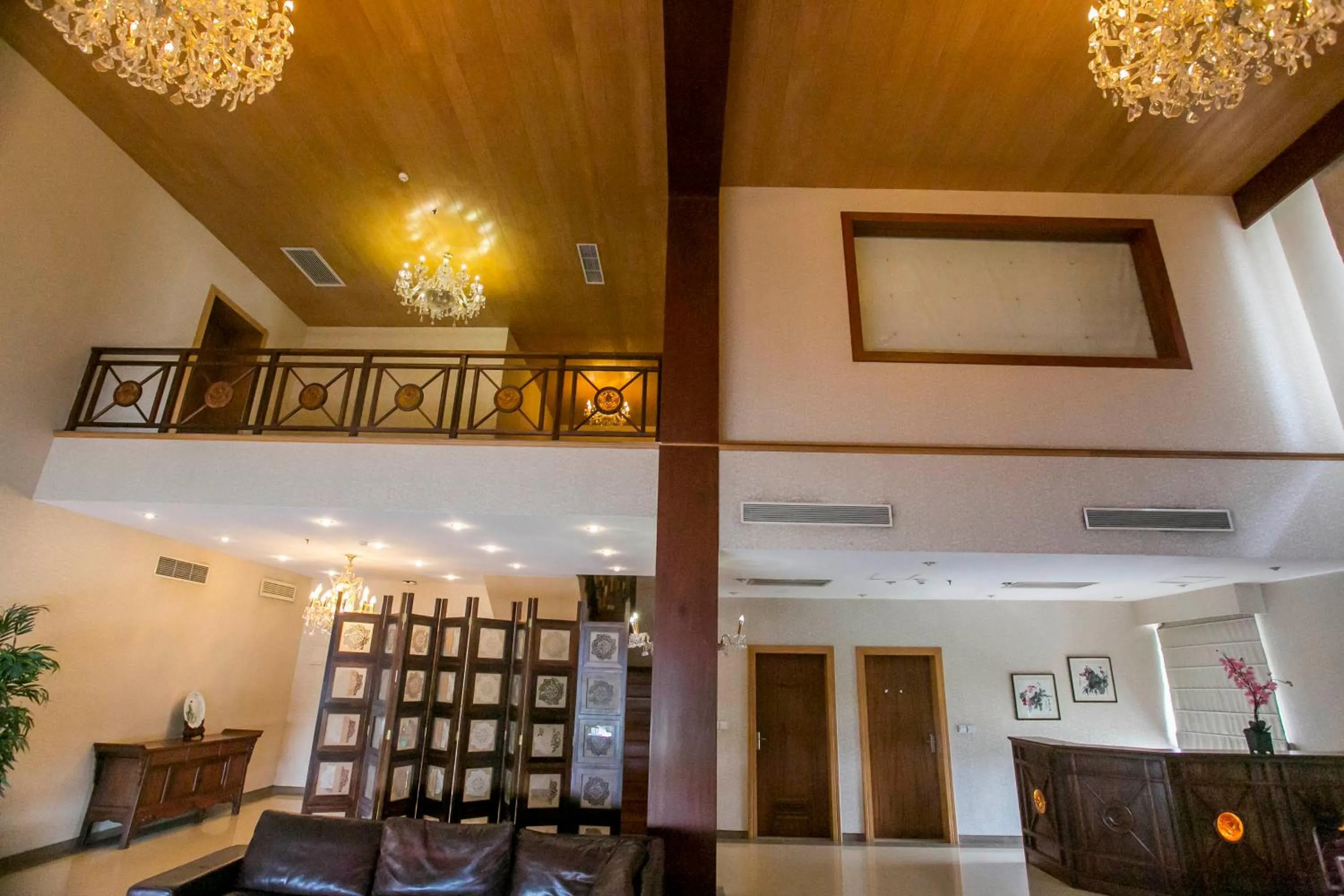 Decorative detail in Lagos Oriental Hotel