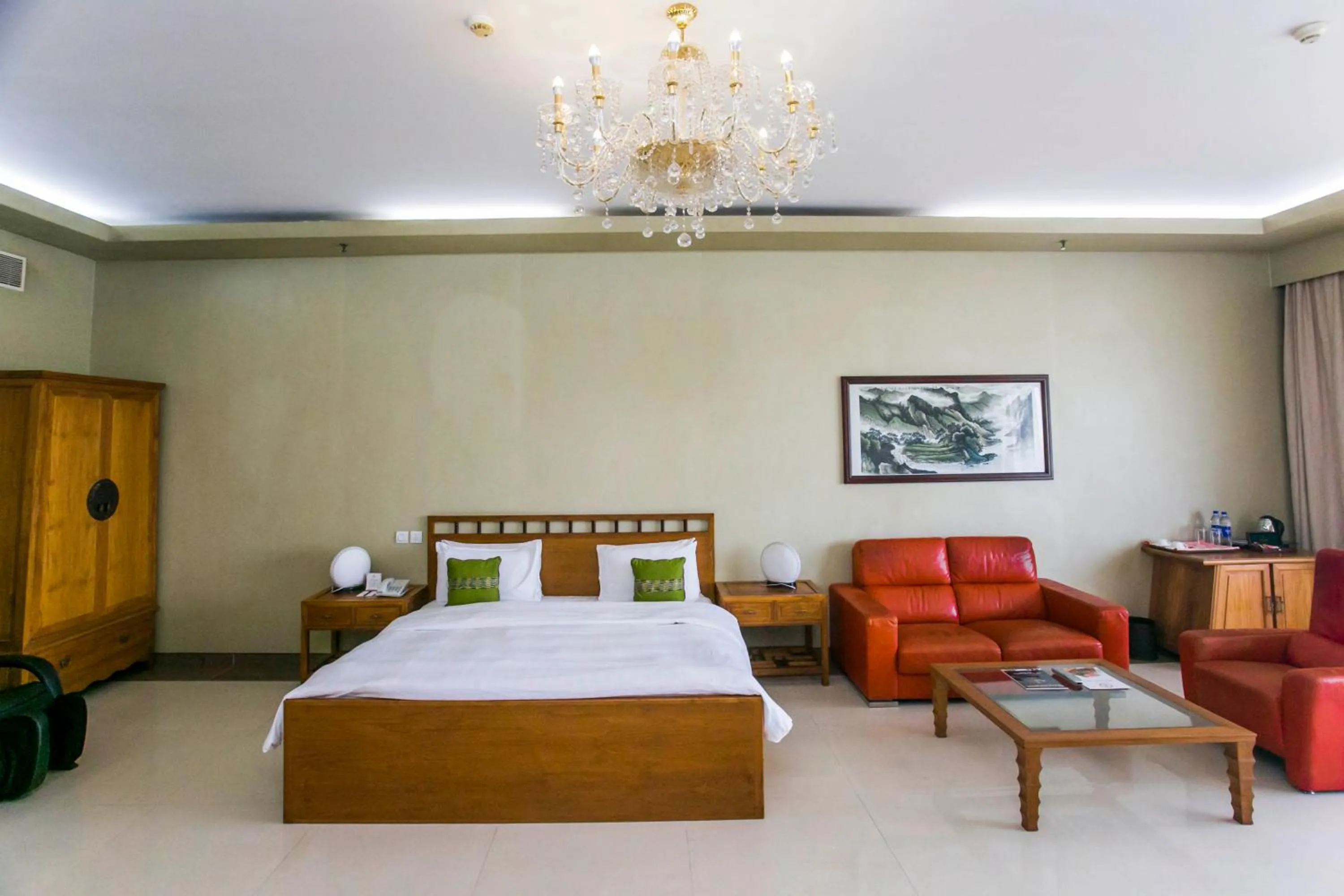 Bed in Lagos Oriental Hotel