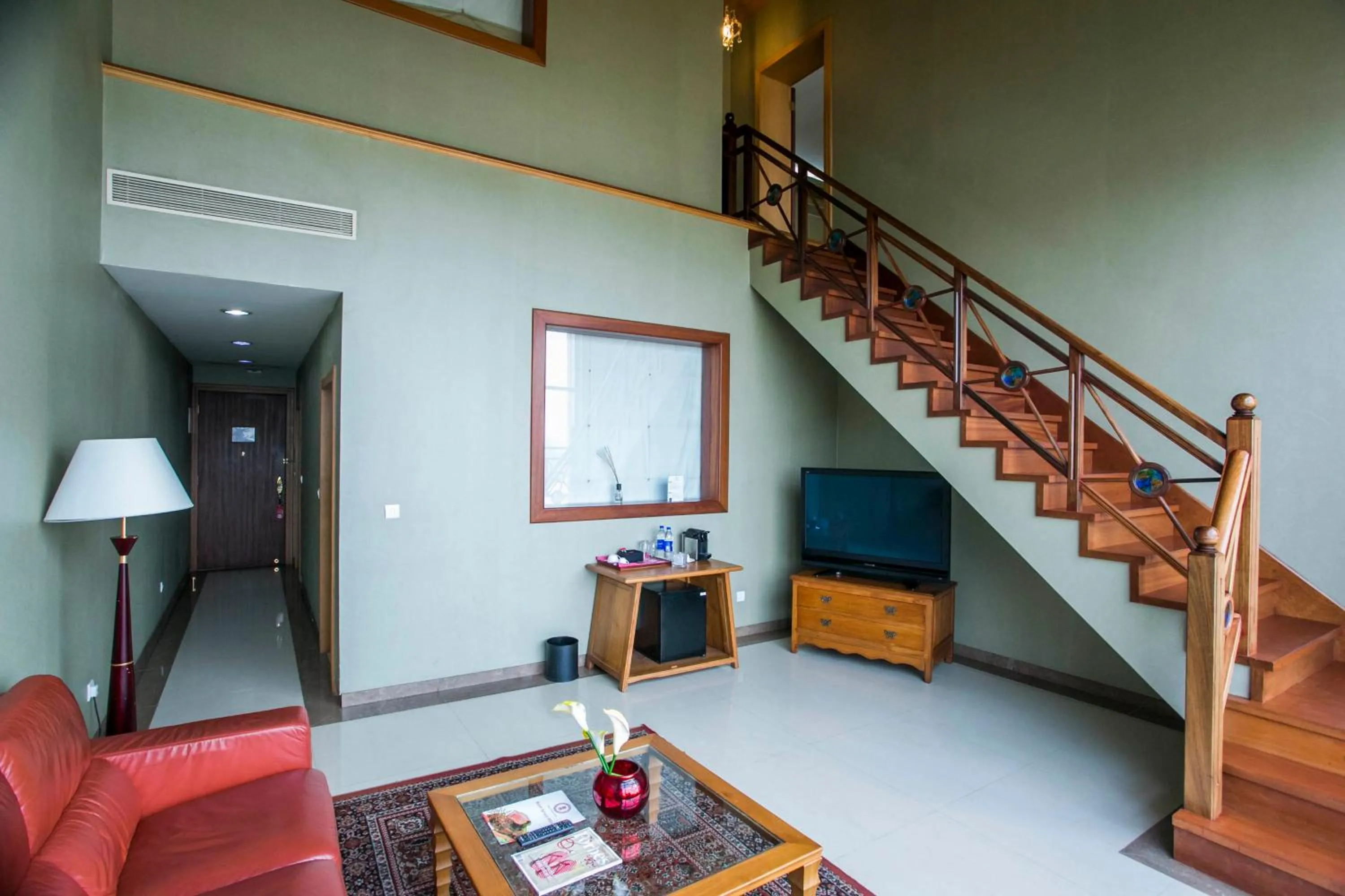 Seating area in Lagos Oriental Hotel
