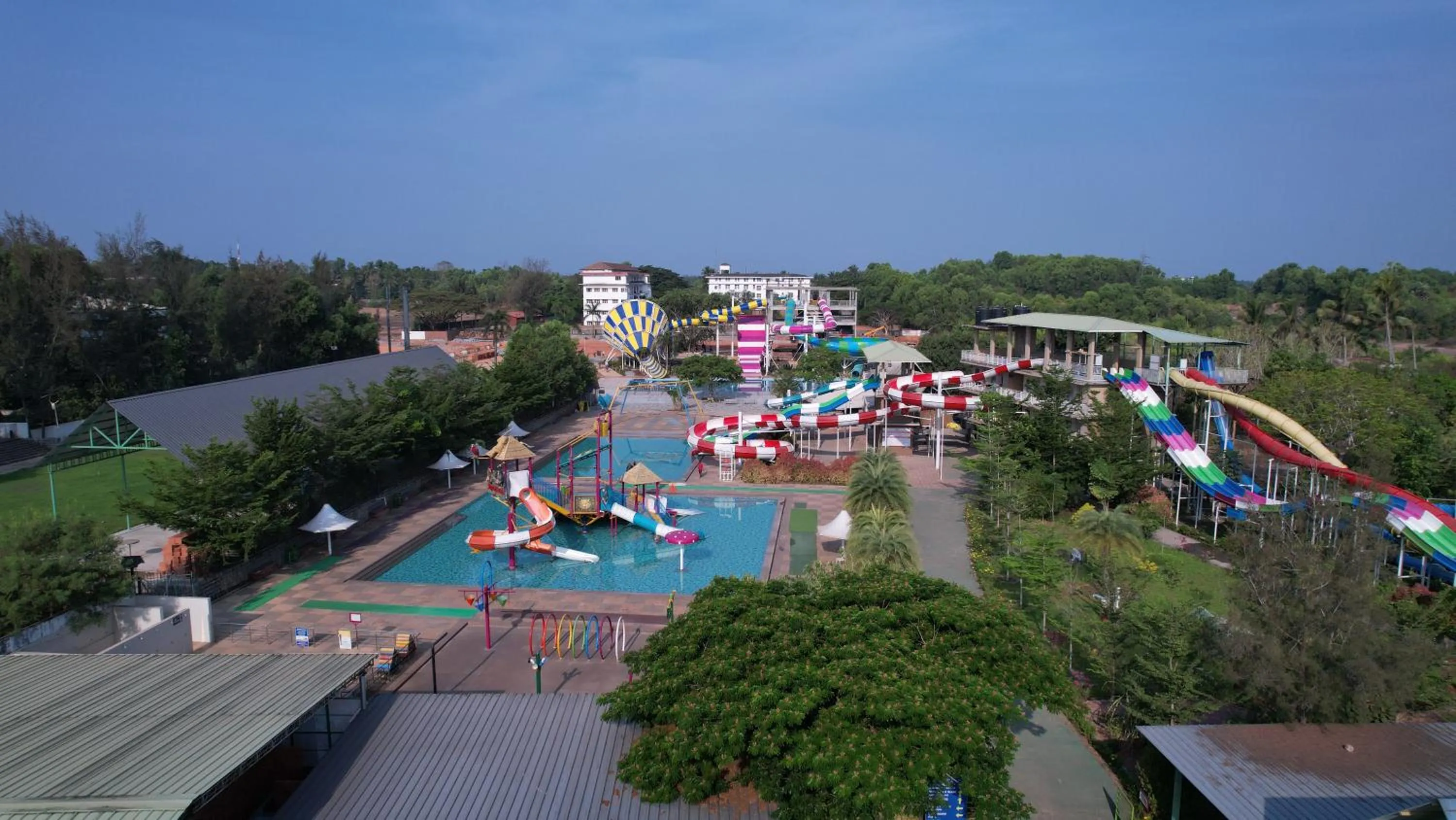 Aqua park in UVA Meridian Bay Resort & Spa