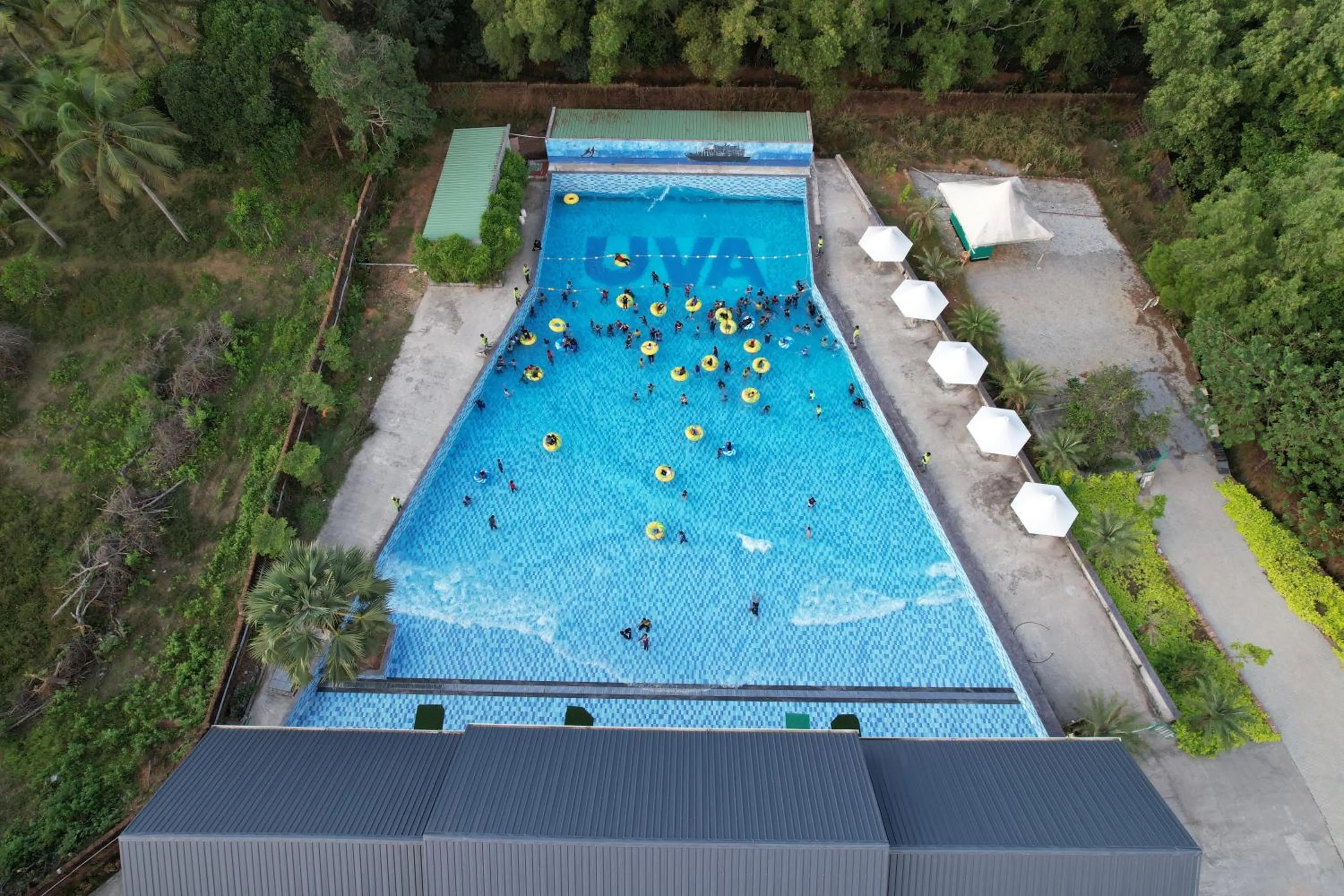 Aqua park in UVA Meridian Bay Resort & Spa