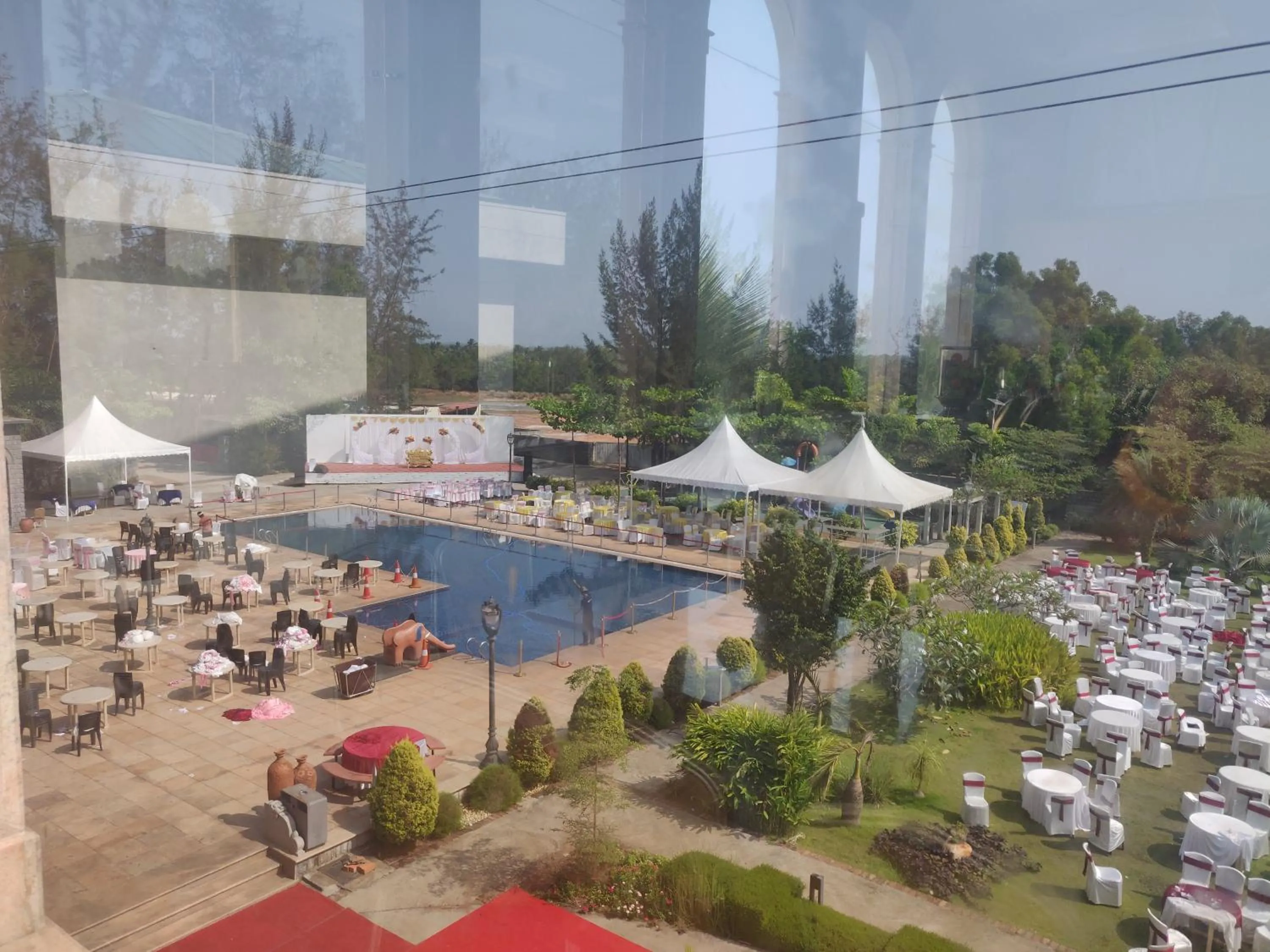 Pool view in UVA Meridian Bay Resort & Spa