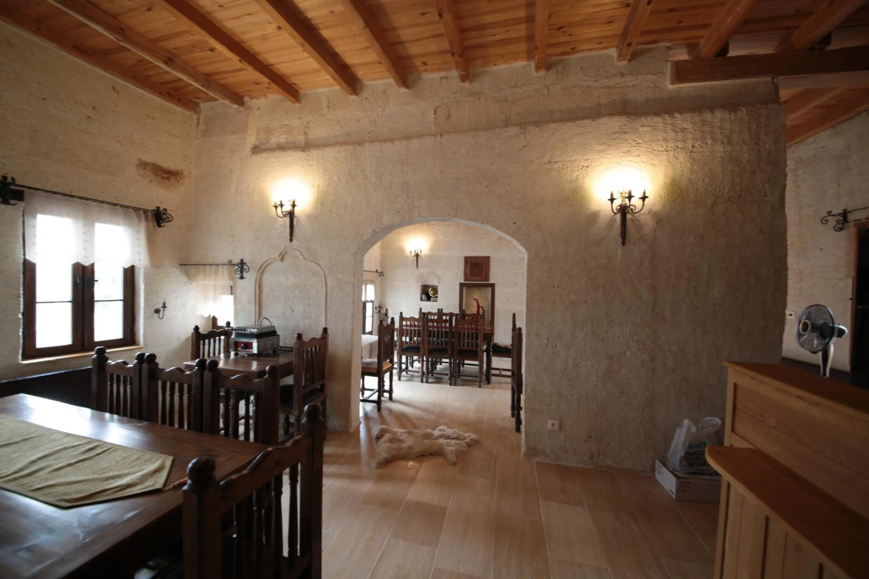 Dining area in Hanımkız Konagı