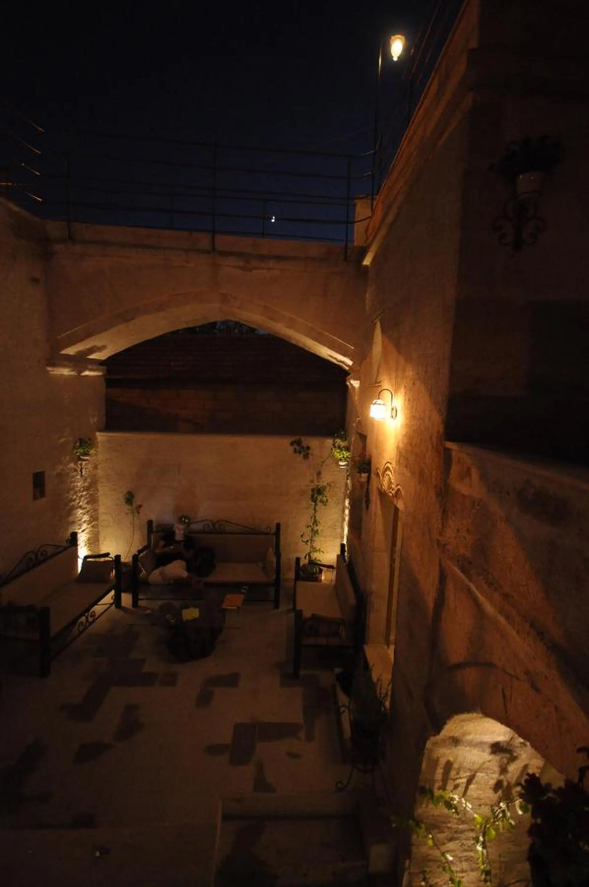 Patio in Hanımkız Konagı