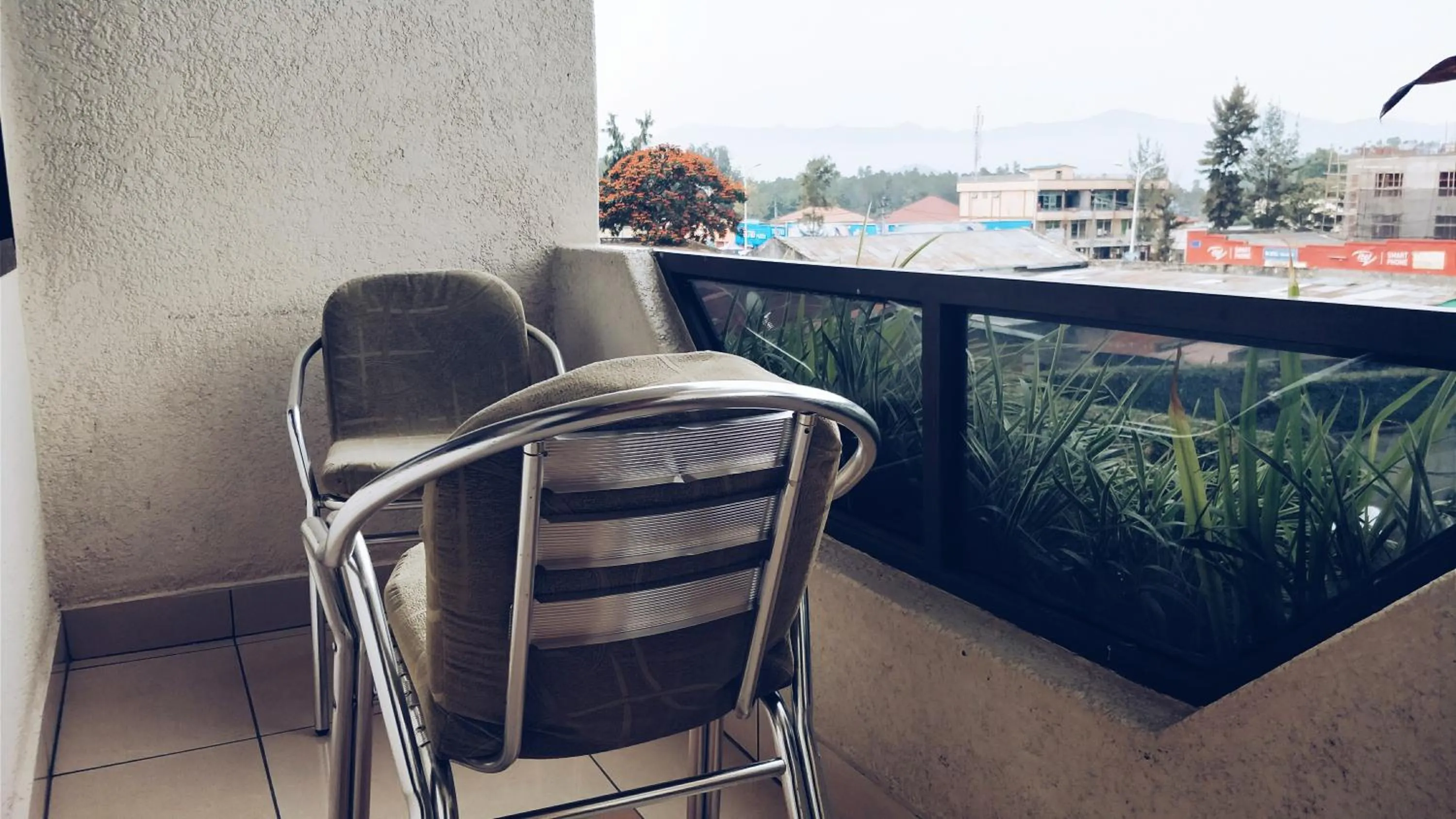 Balcony/Terrace in Virunga Hotel