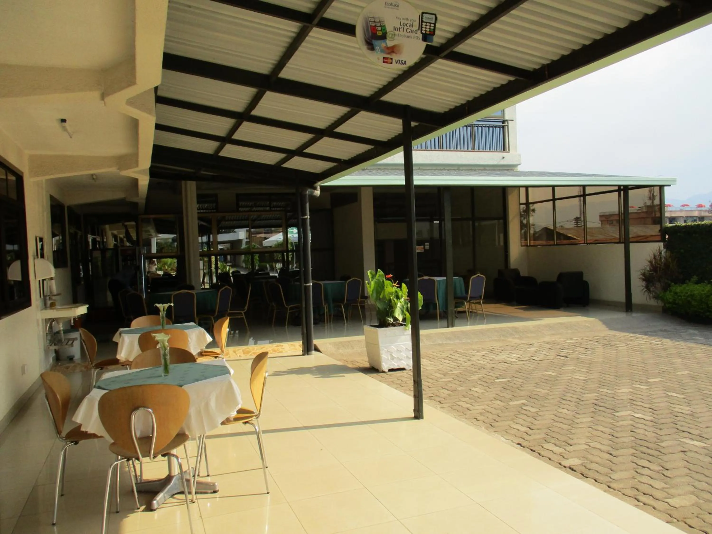 Balcony/Terrace in Virunga Hotel