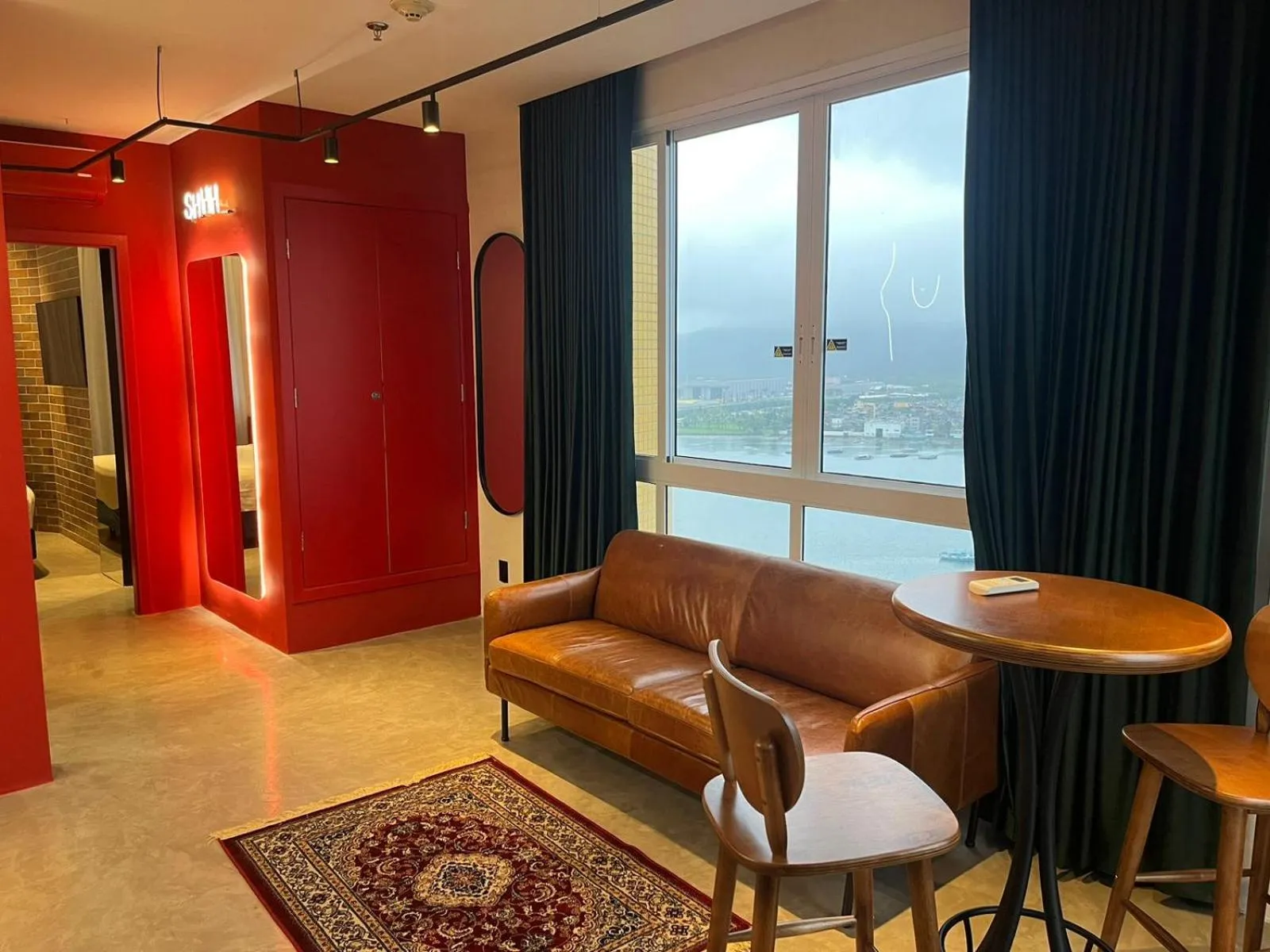 Living room in Comfort Hotel Santos