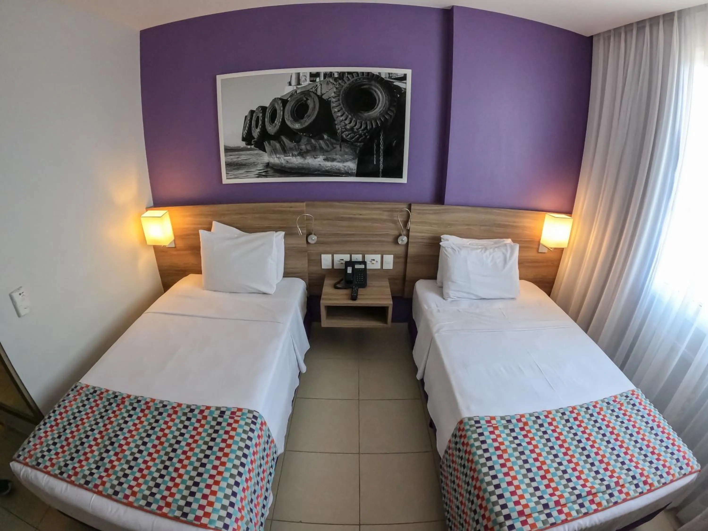 Bed in Comfort Hotel Santos