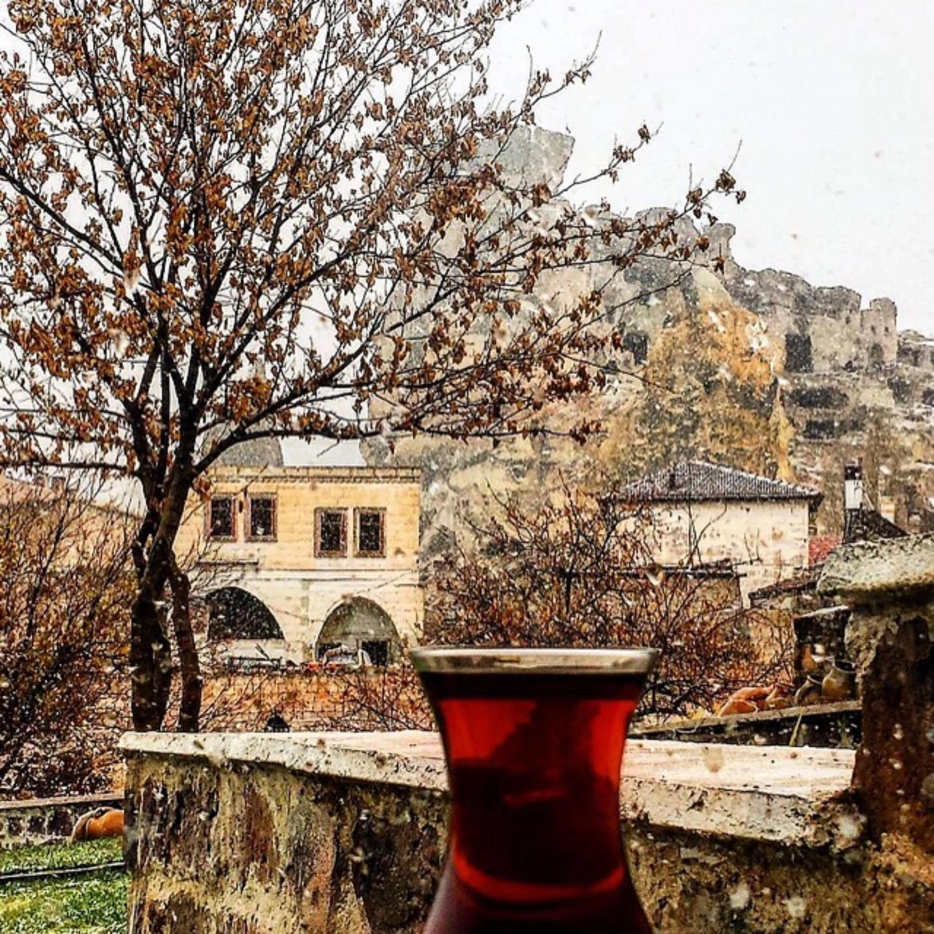 Patio in Jacob's Cave Suites - Cappadocia
