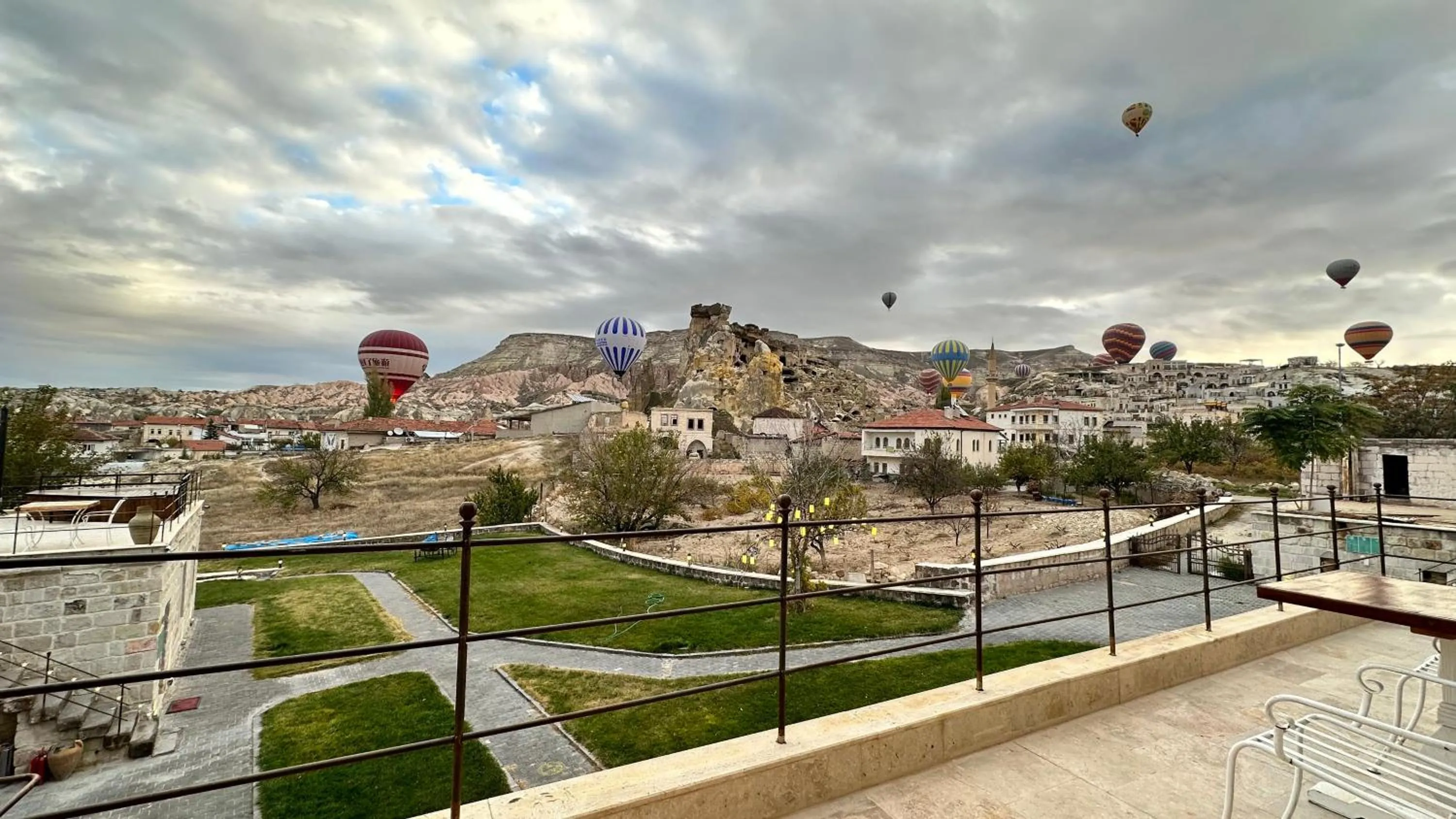 Patio in Jacob's Cave Suites - Cappadocia