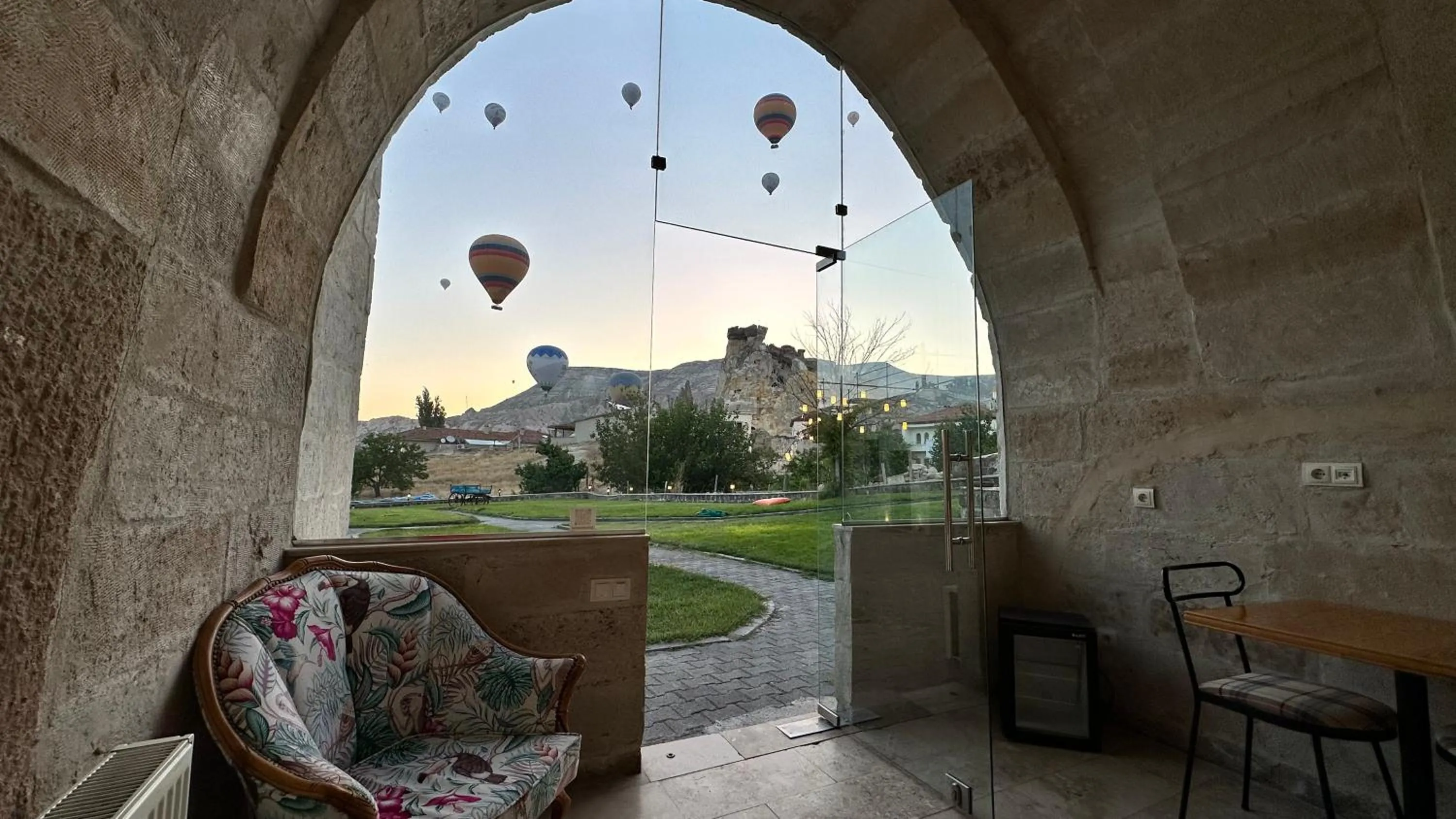 Patio in Jacob's Cave Suites - Cappadocia