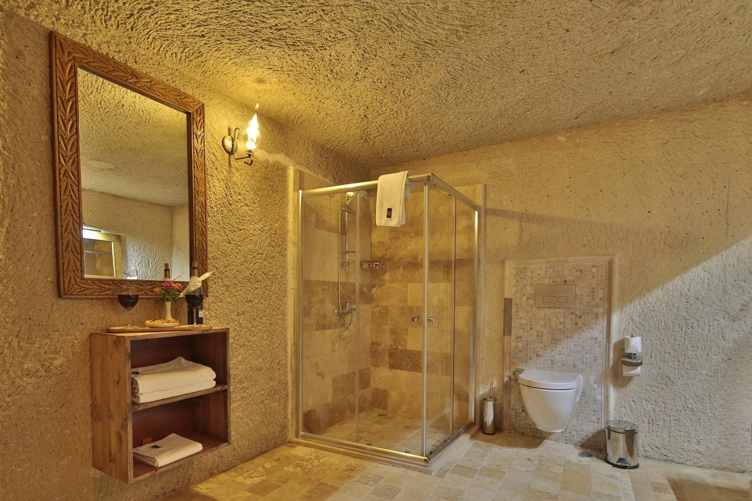 Toilet in Jacob's Cave Suites - Cappadocia