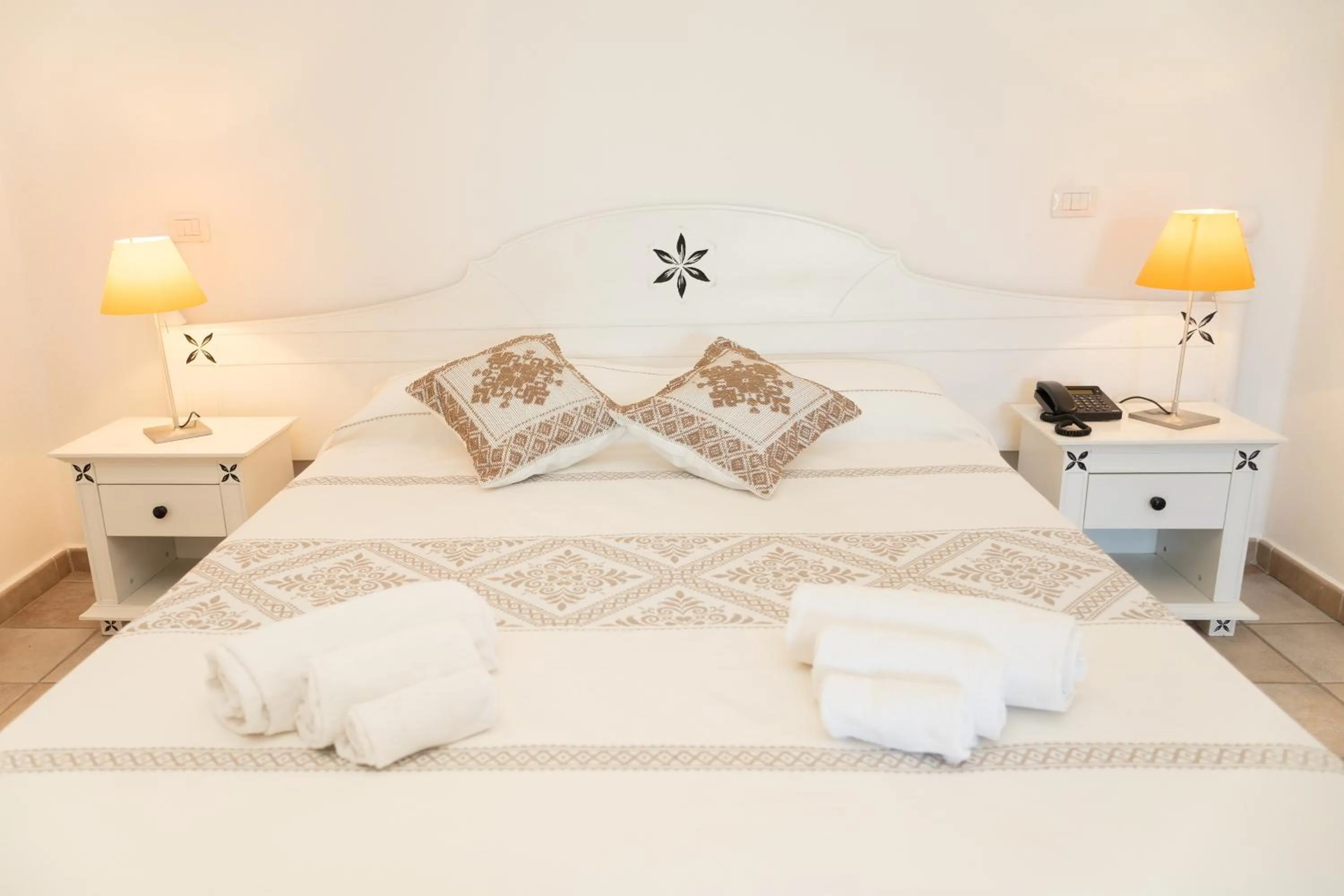 Bed in GH Diana Hotel