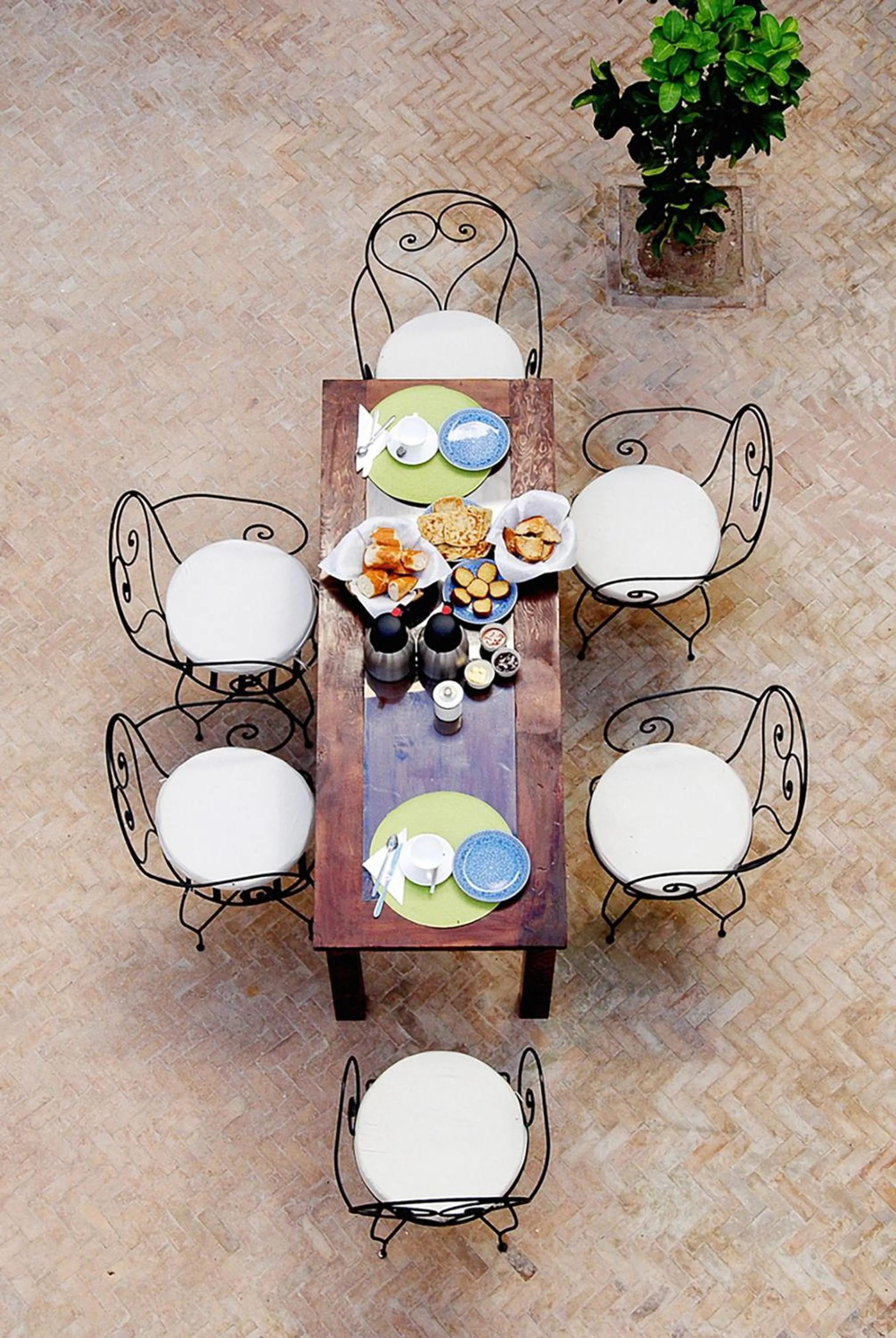 Patio in Riad Porte Royale