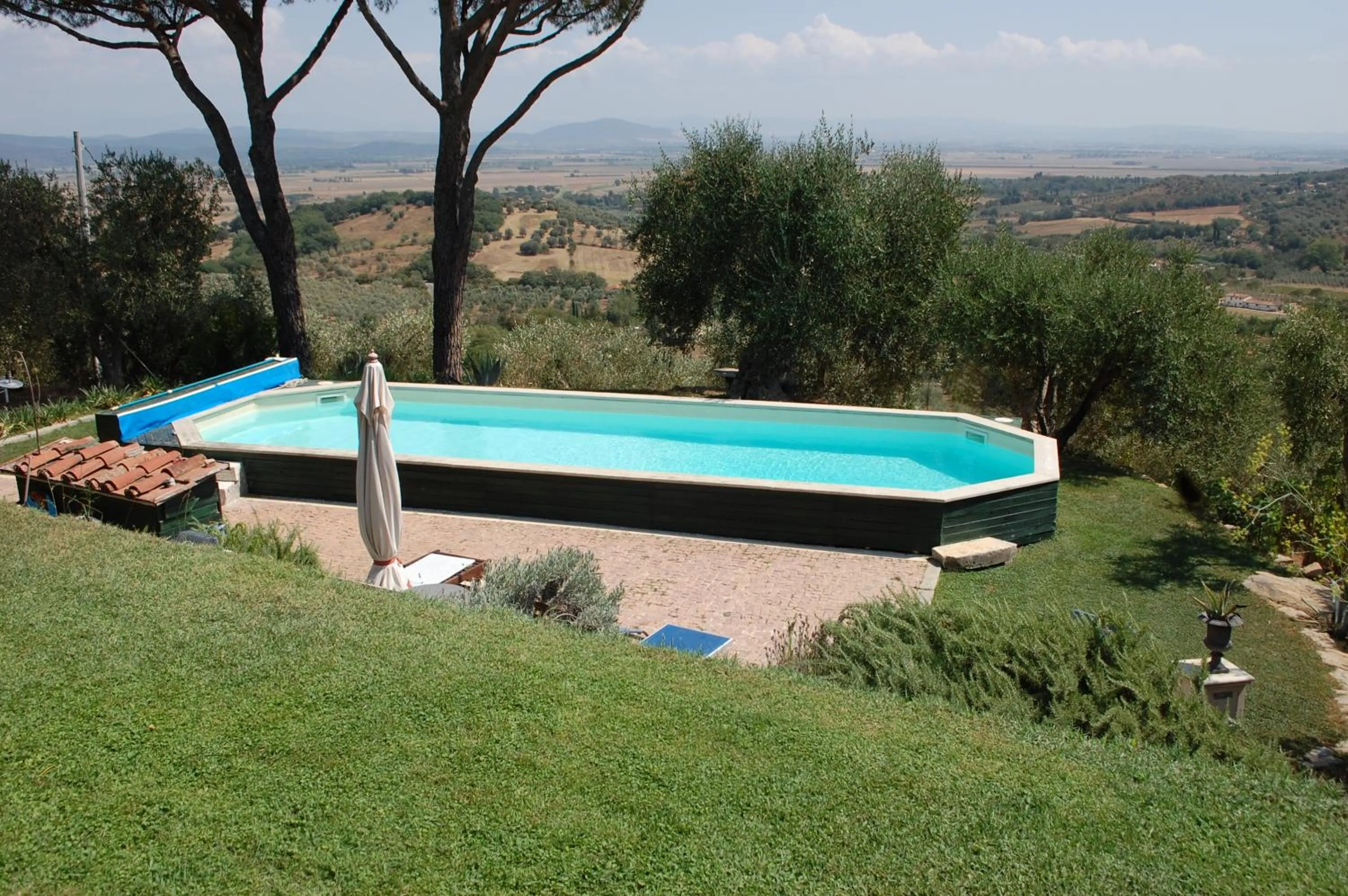 Garden view in Il Pino