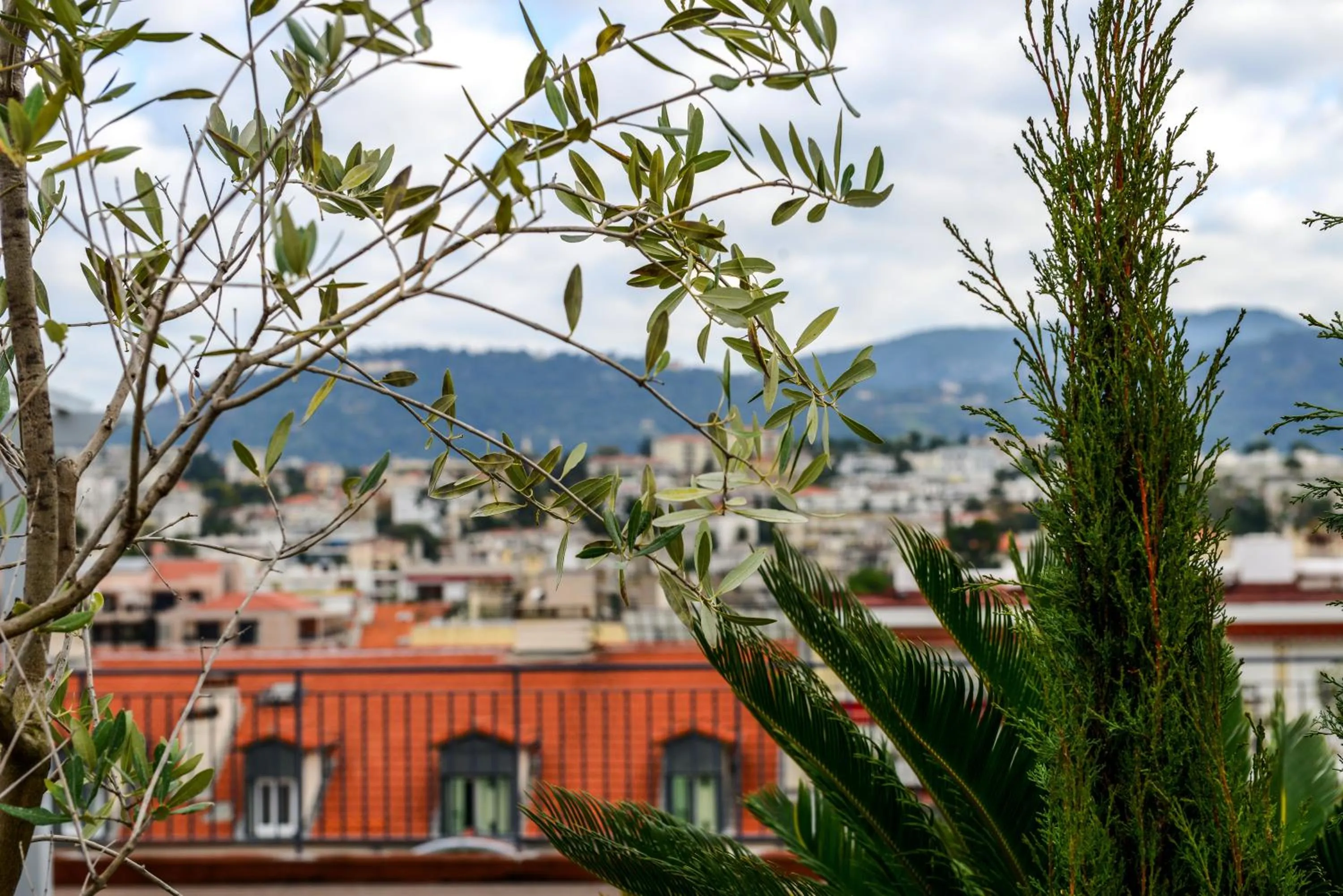 Balcony/Terrace in Hôtel & Appartements Monsigny