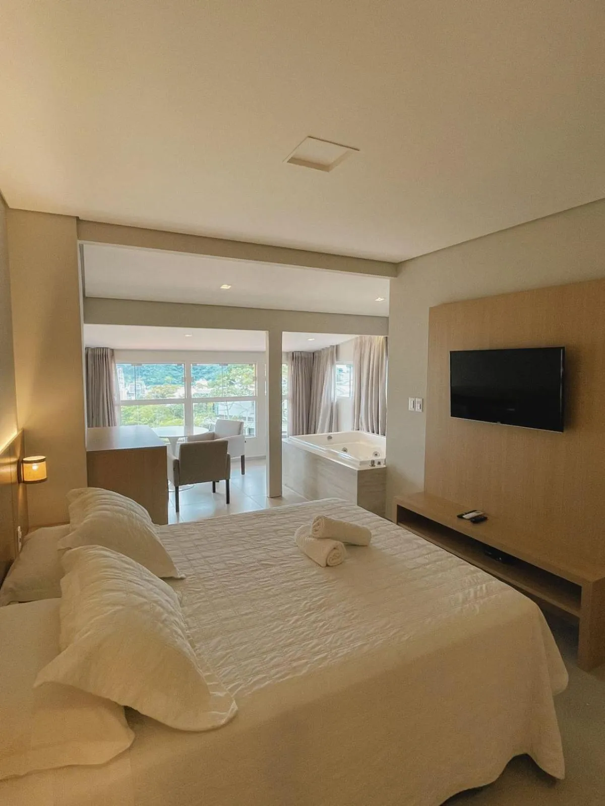 Bed in Hotel Pousada 7 Mares