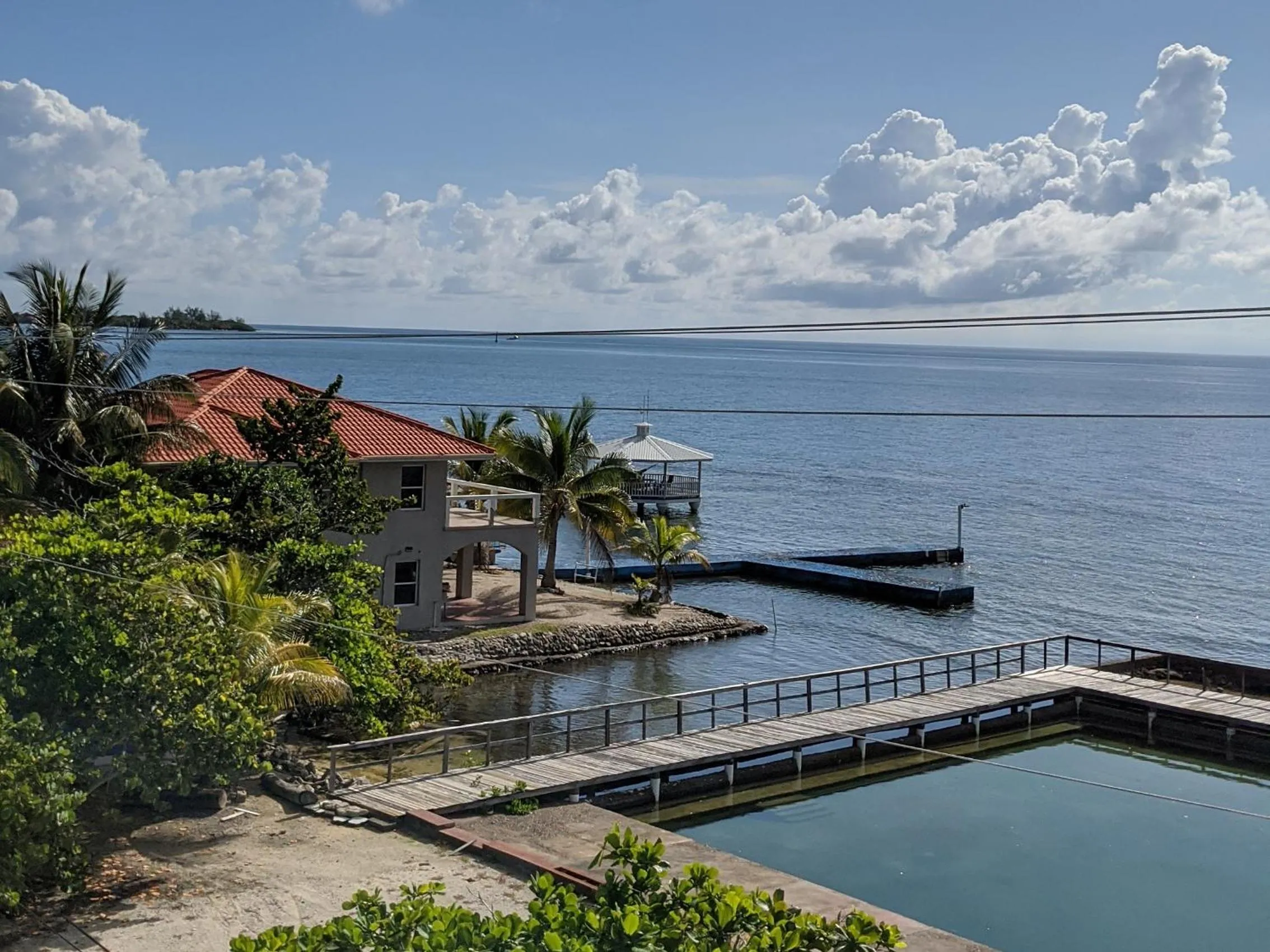 Pool view in Coral View Beach Resort