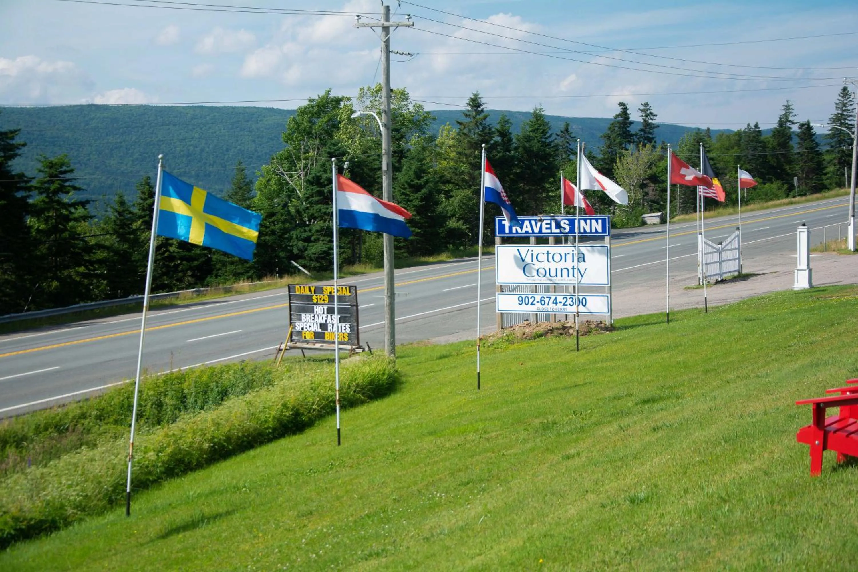 Property logo or sign in Travels Inn Victoria County