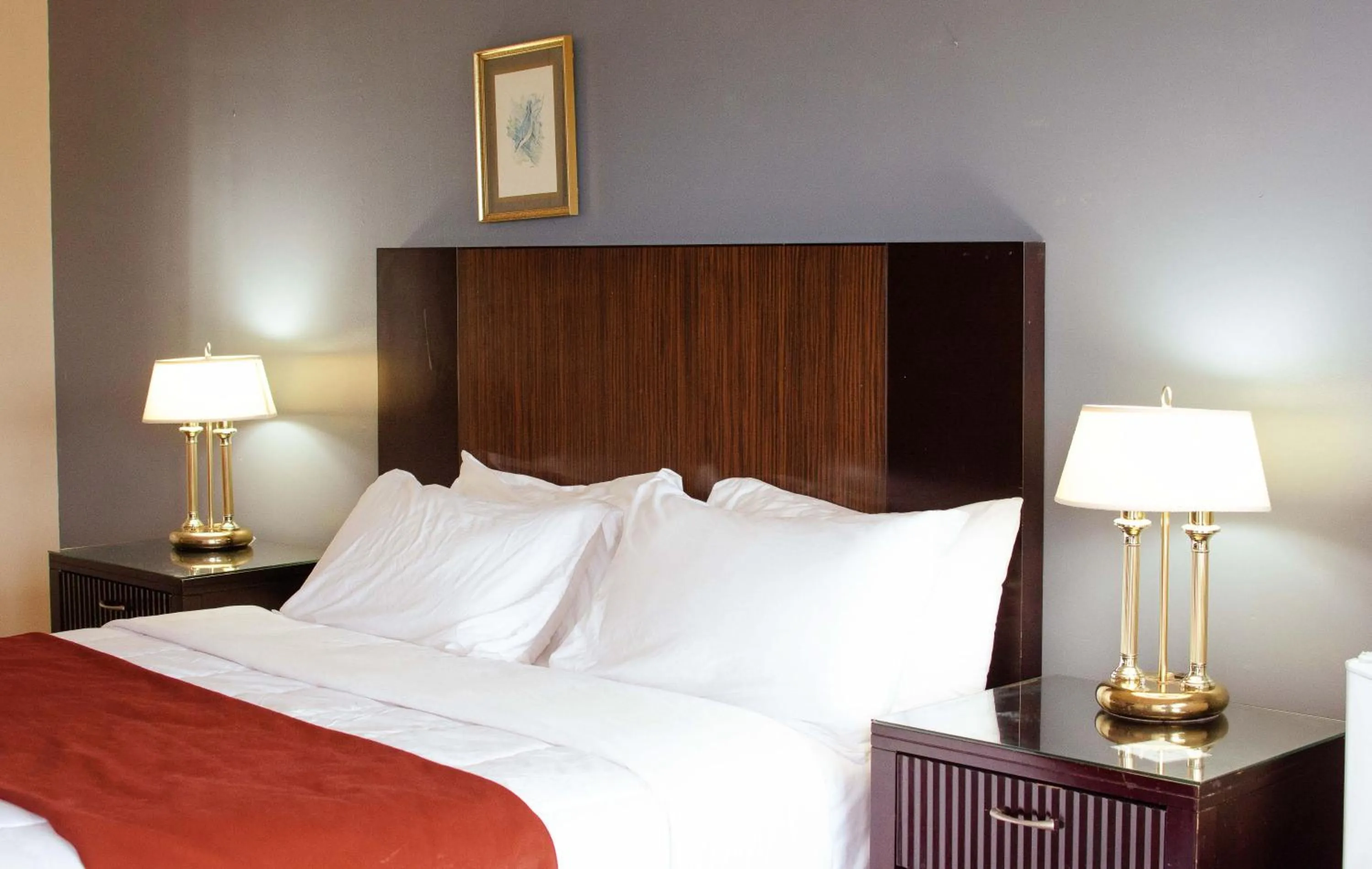 Bed in Travels Inn Victoria County