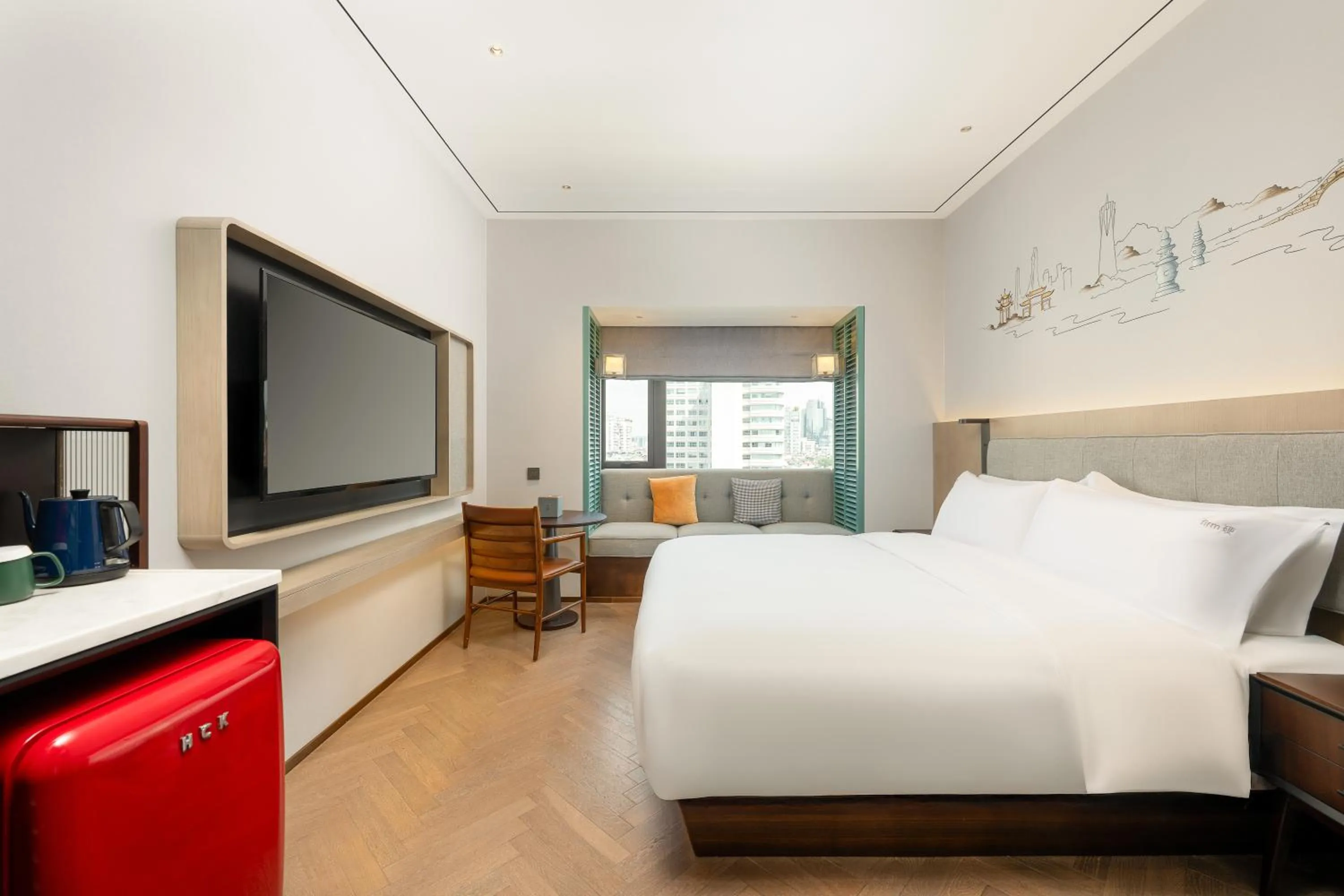 Bedroom, Bed in Holiday Inn Hangzhou West Lake by IHG