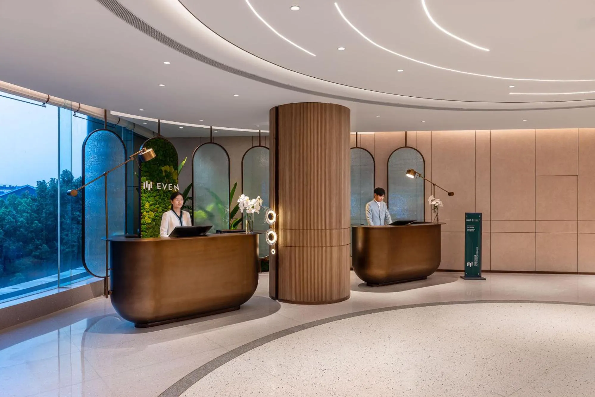 Lobby or reception in EVEN Hotel Hangzhou West Lake by IHG