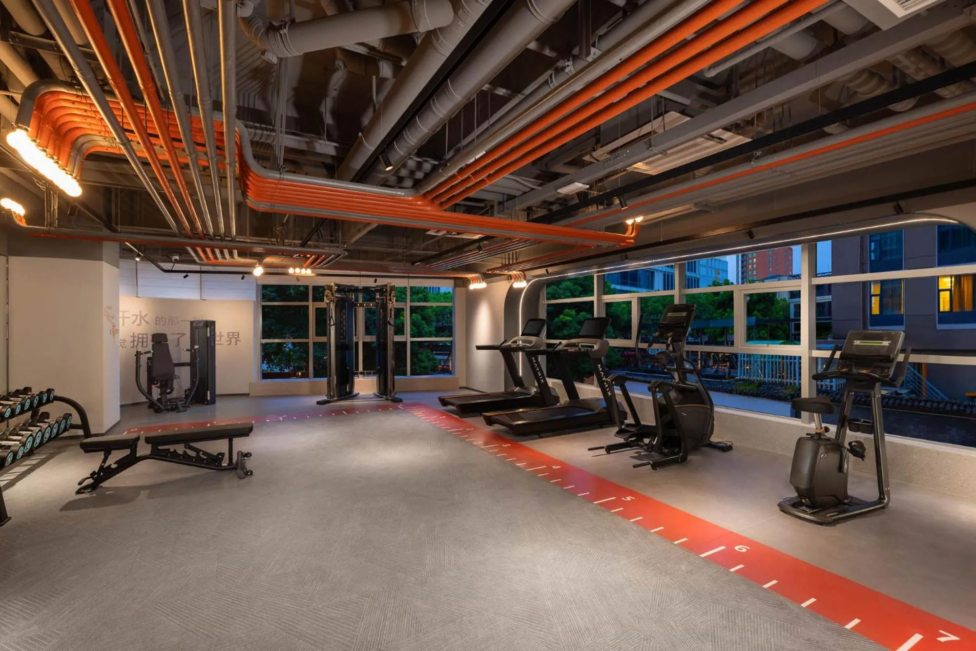 Fitness centre/facilities in EVEN Hotel Hangzhou West Lake by IHG