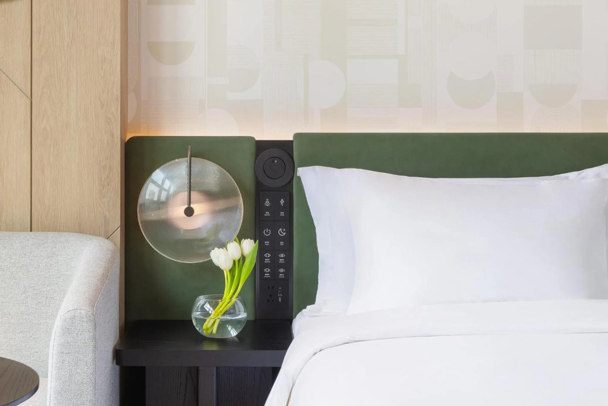 Photo of the whole room, Bed in EVEN Hotel Hangzhou West Lake by IHG