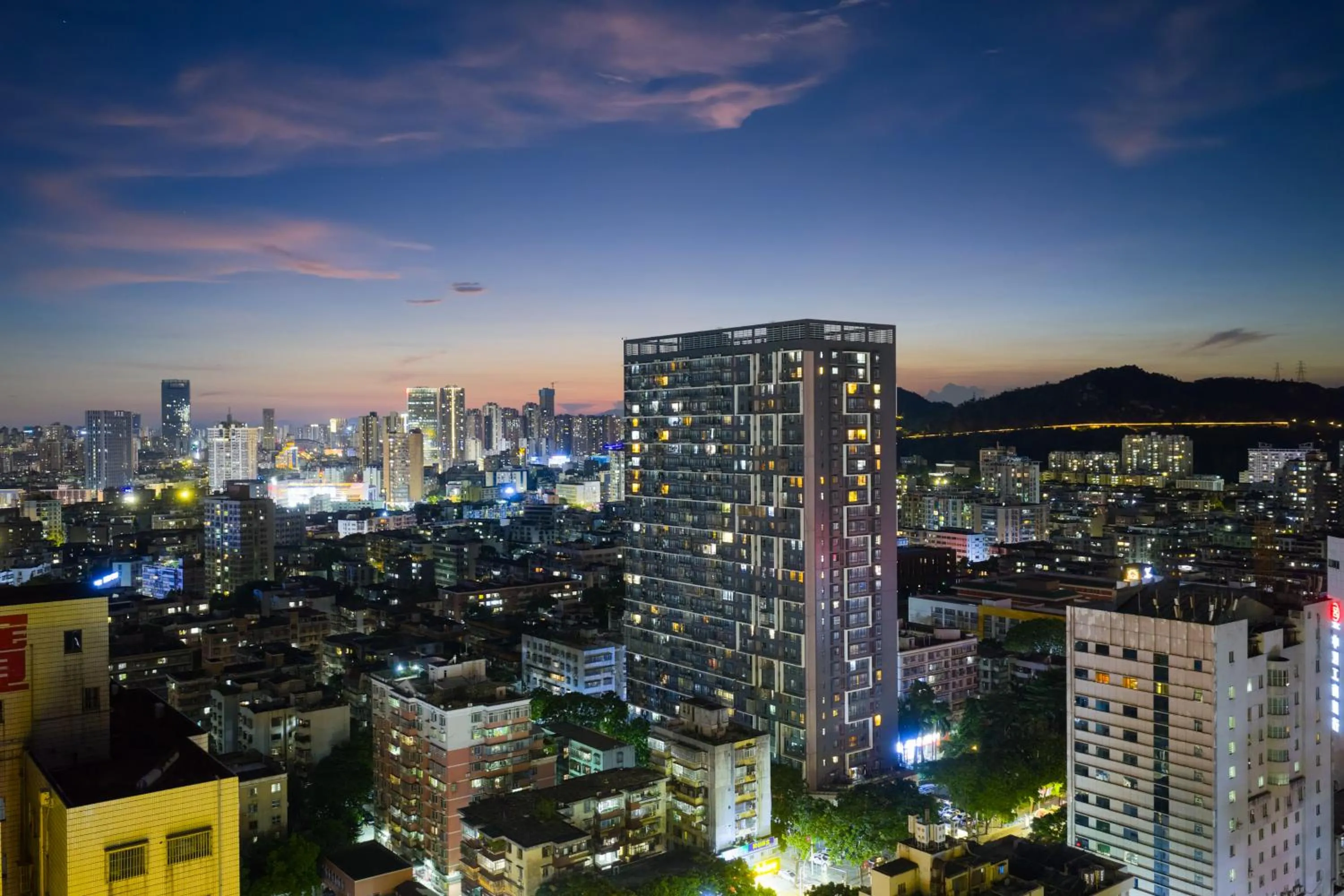 City view in Holiday Inn Express Zhuhai Grand Theater by IHG