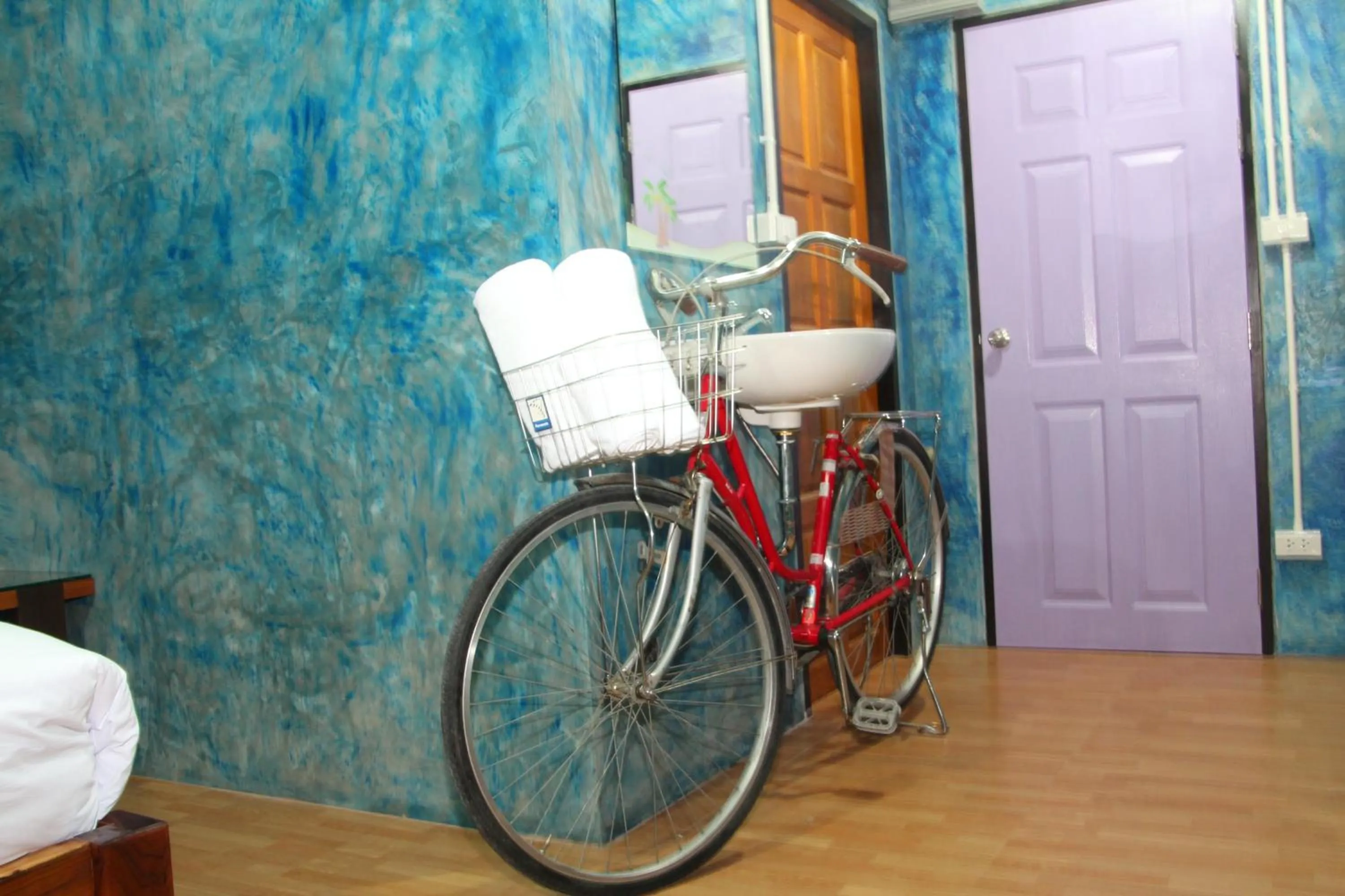 Decorative detail in Samui Poshtel