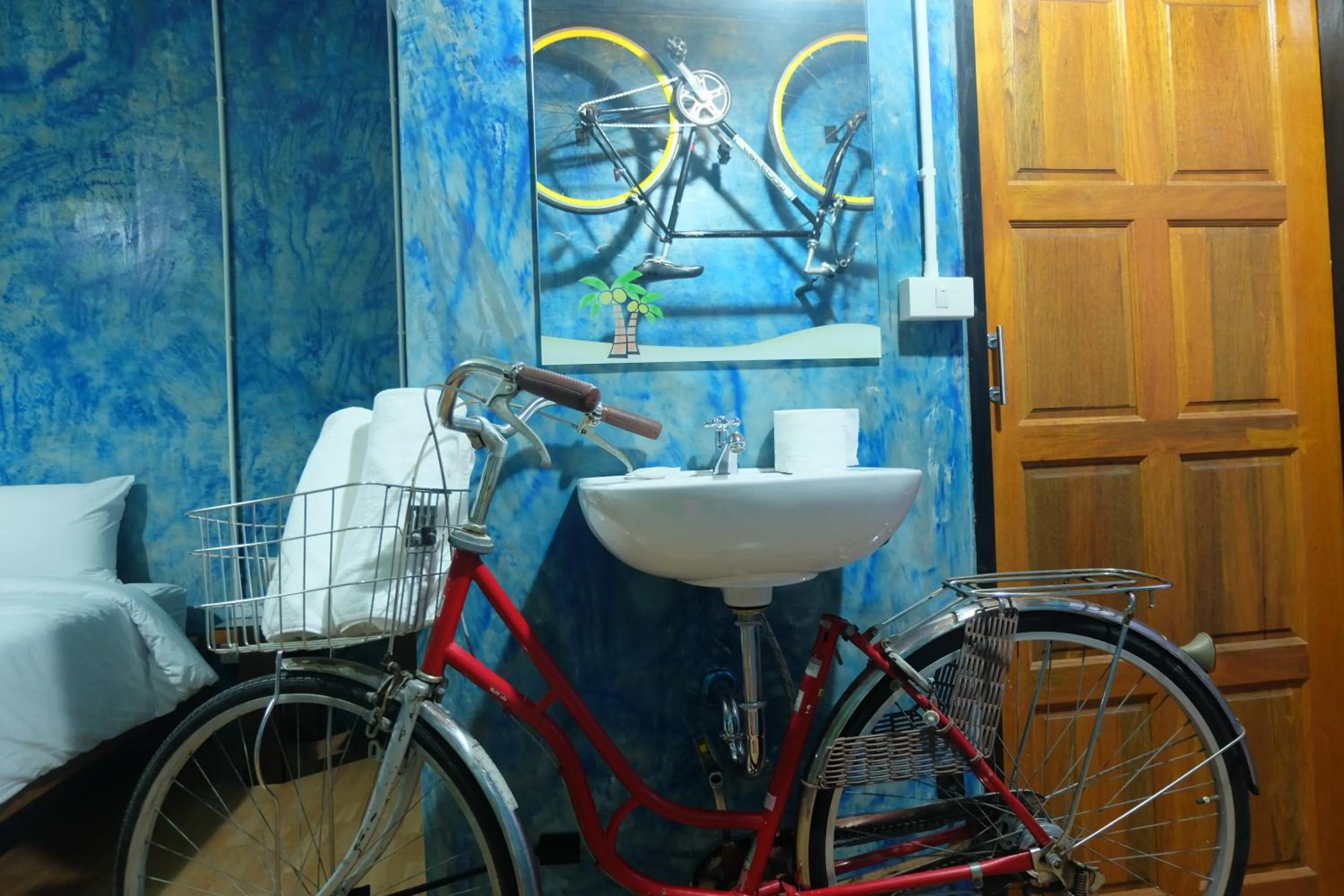 Decorative detail in Samui Poshtel