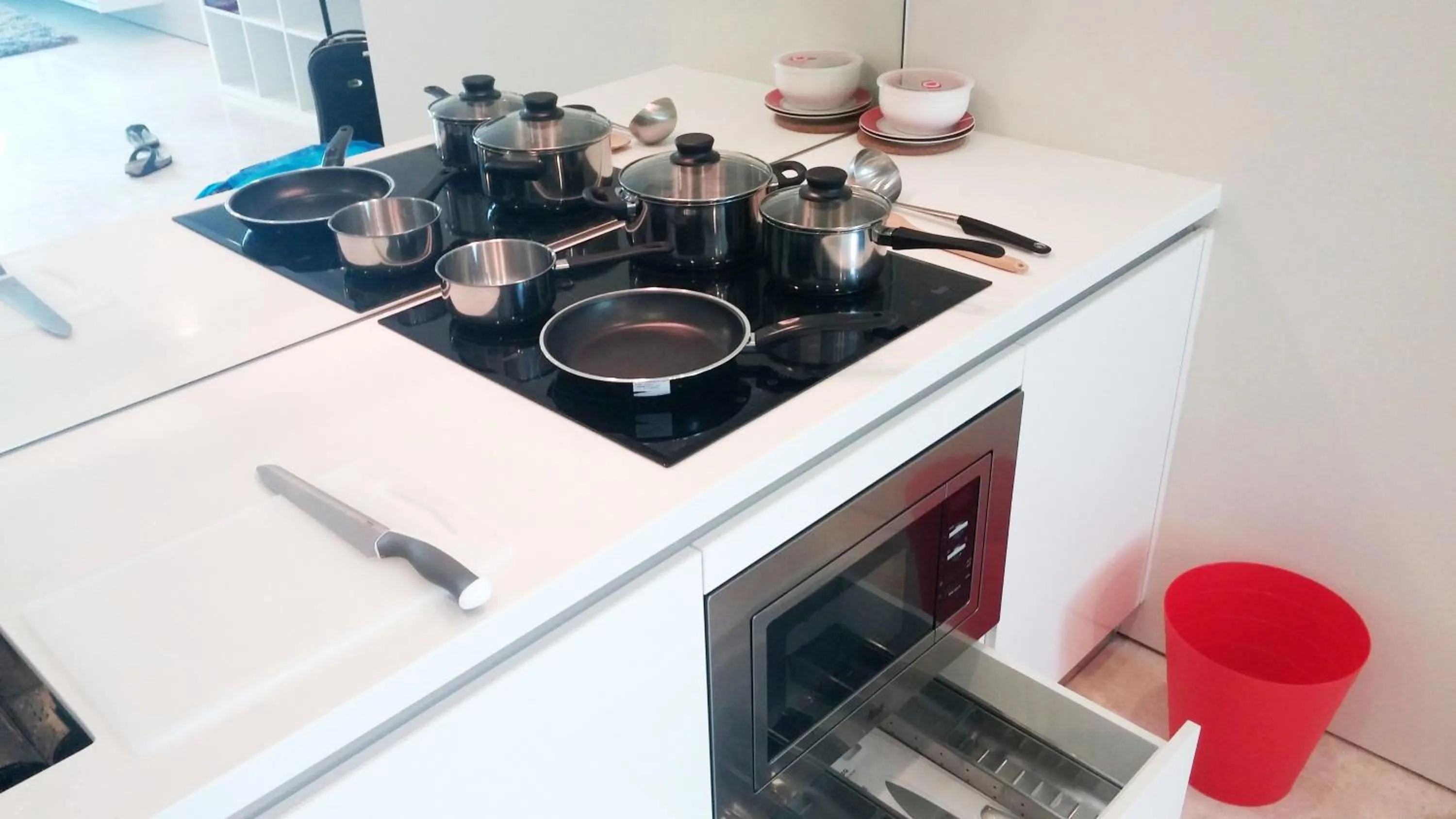 Kitchen or kitchenette in Soho Suites @ KLCC by Luxury Suites Asia