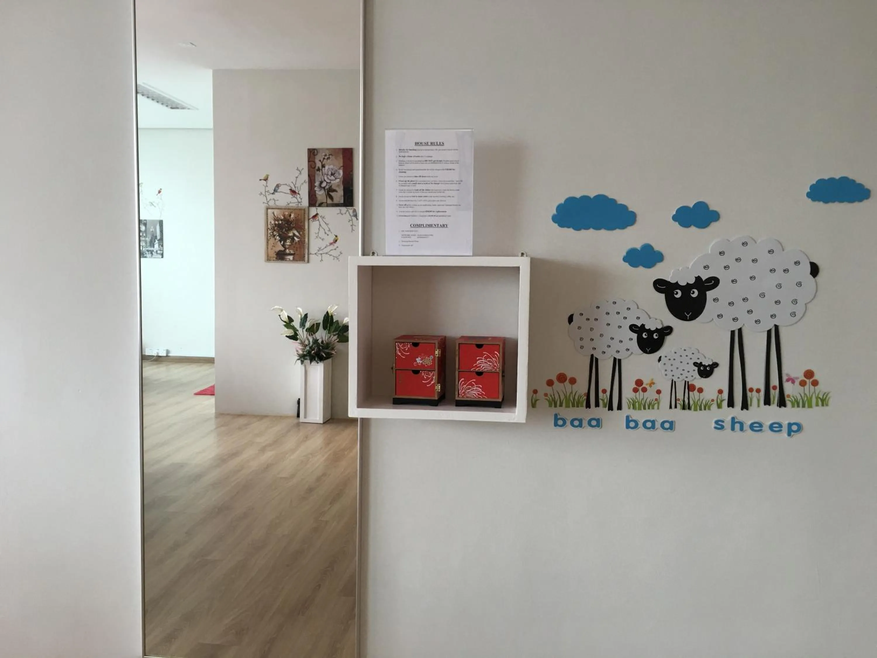 Decorative detail in Soho Suites @ KLCC by Luxury Suites Asia